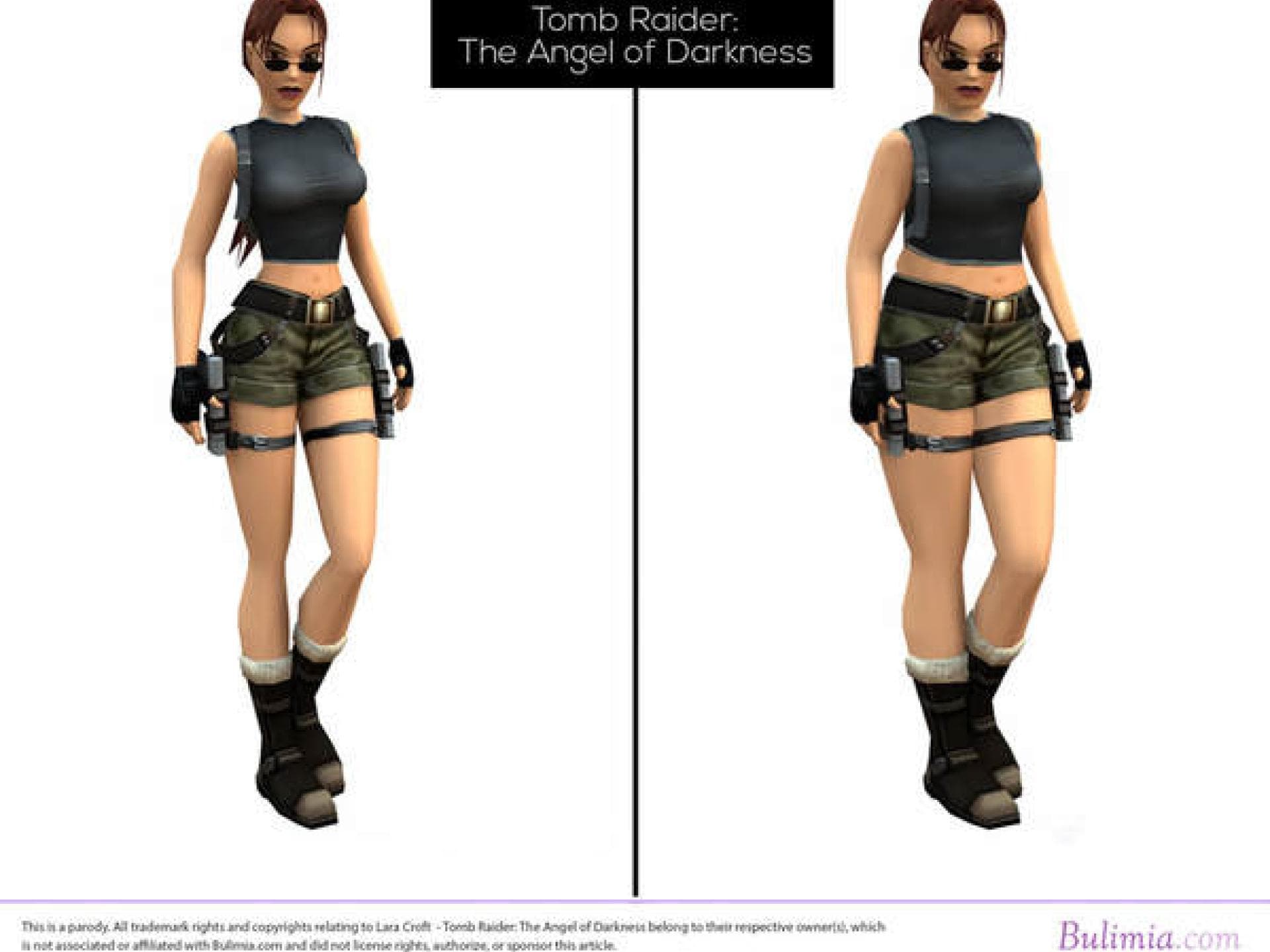 Reverse Photoshop - Lara Croft mit Kurven Reverse Photoshop - Lara Croft mit Kurven