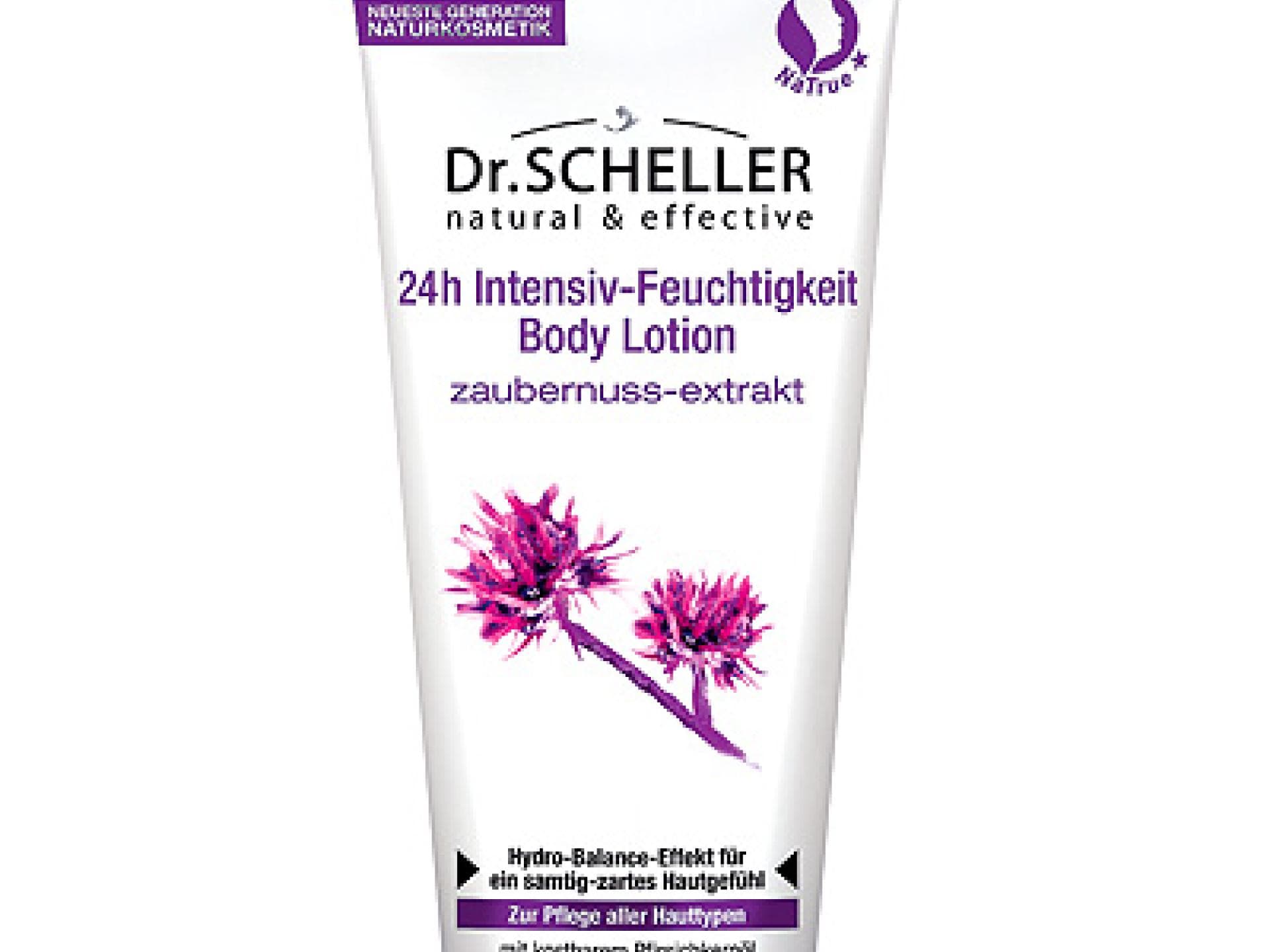 Body Lotion mit Zaubernuss