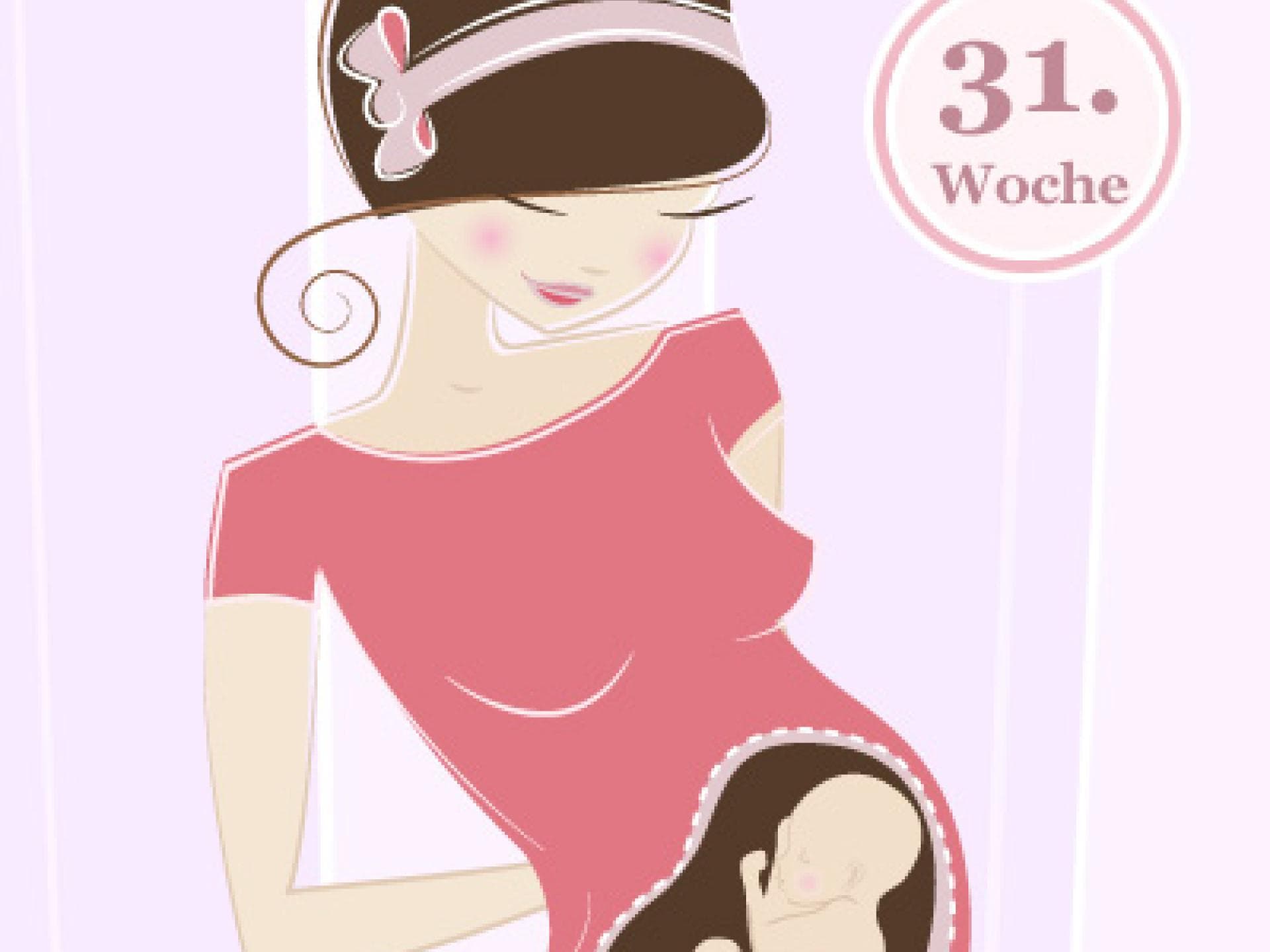 31. SSW - Was ihr in der 31. Schwangerschaftswoche beachten solltet