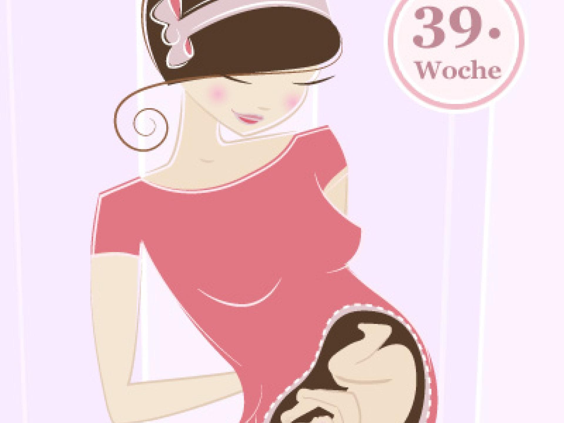 39. SSW - Gewicht und Größe in der 39. Schwangerschaftswoche