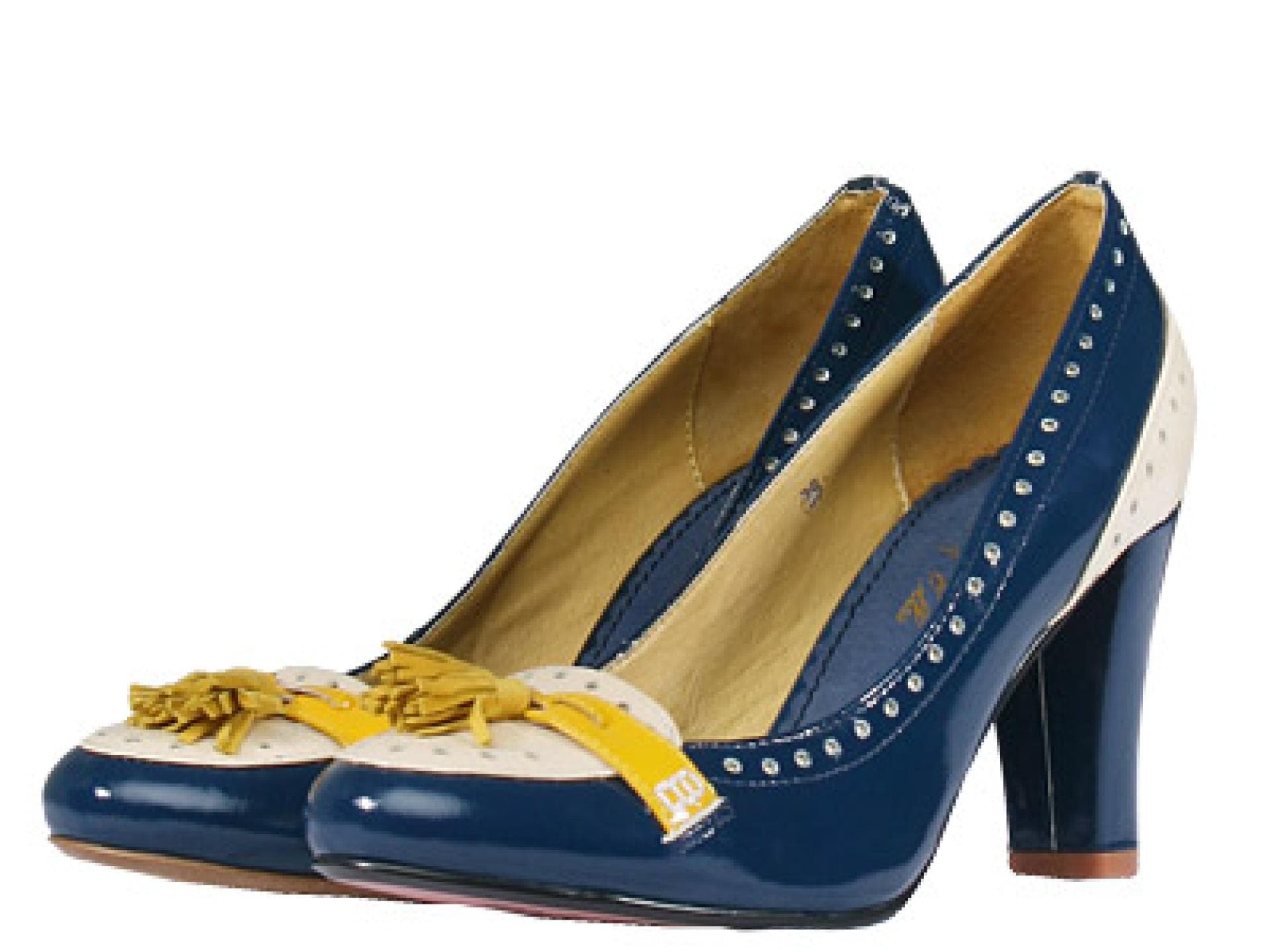 Blaue Pumps von Edith & Ella