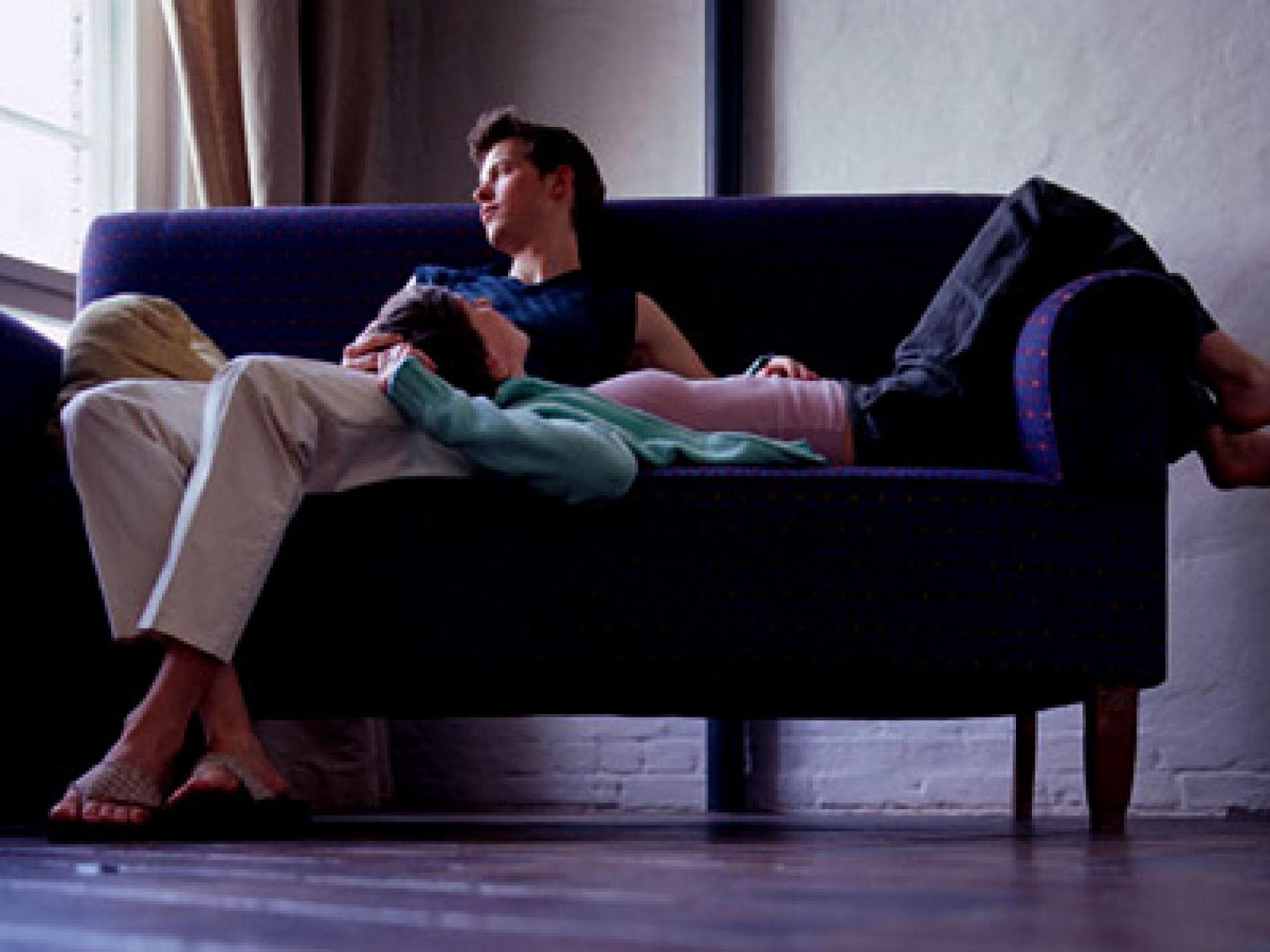 Wochenende auf der Couch statt im Club