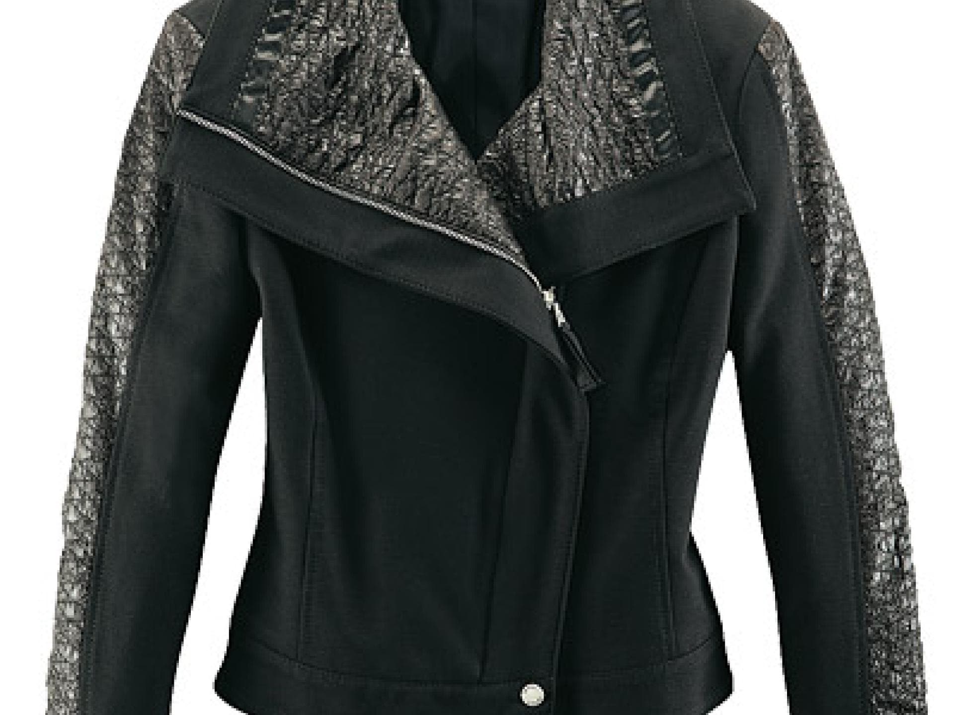 Taillierte Bikerjacke von Apriori Taillierte Bikerjacke von Apriori