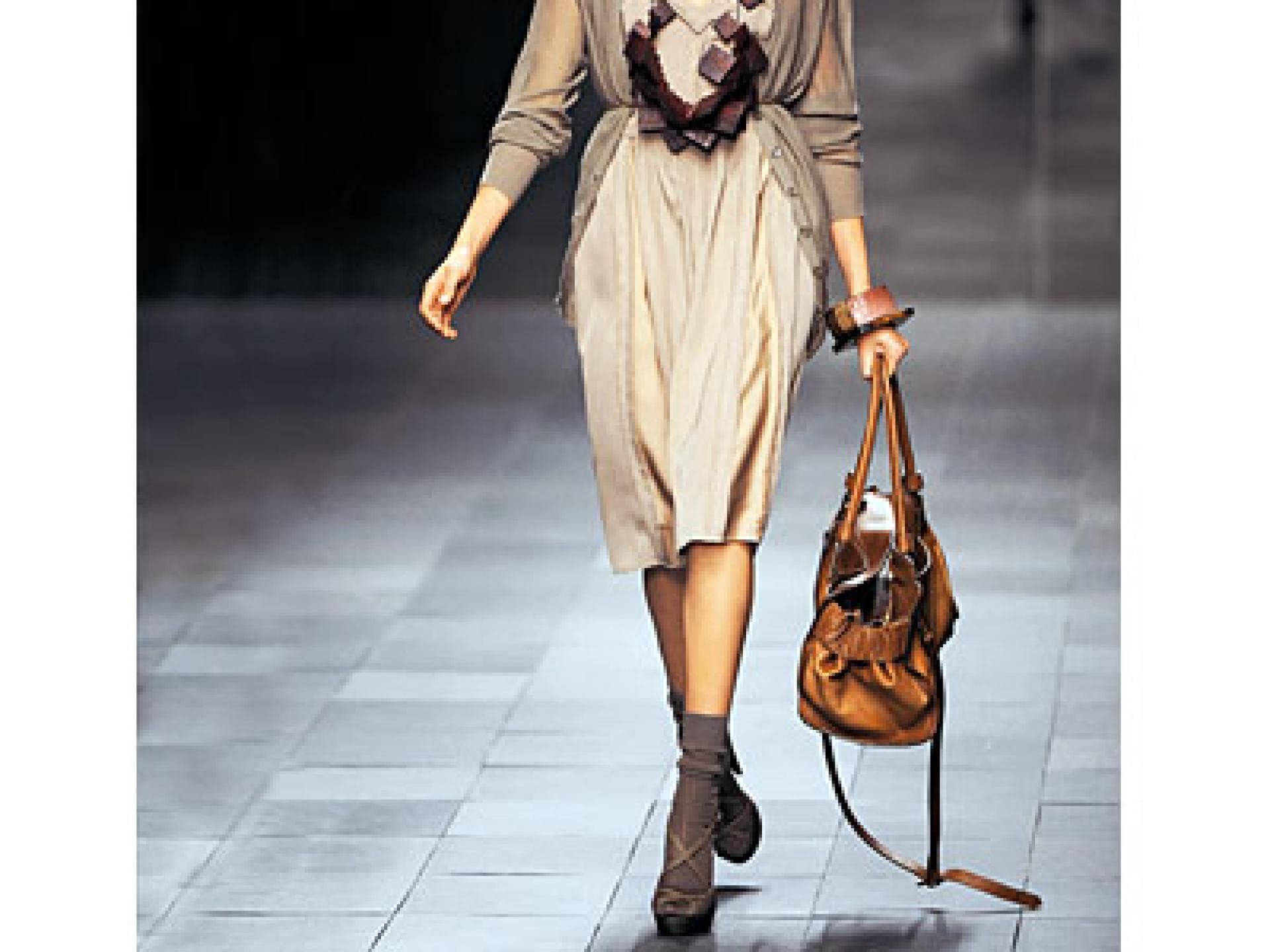 Agyness Deyn im Eco-Look Agyness Deyn im Eco-Look