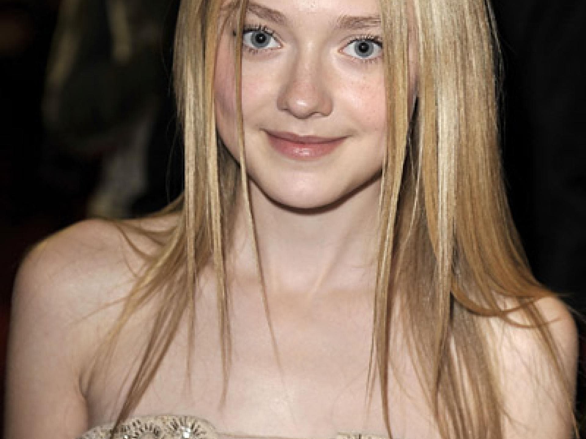 Dakota Fanning und Daphne Dakota Fanning und Daphne
