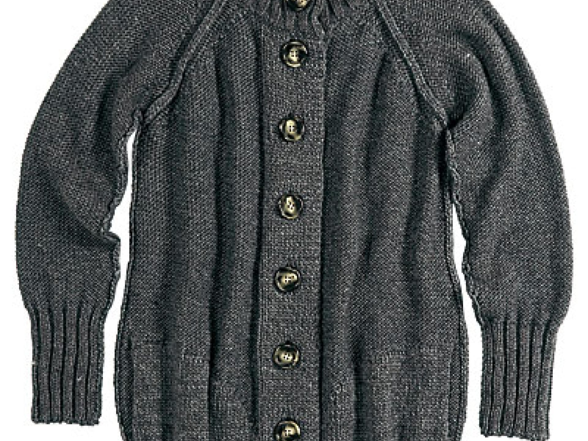 Cardigan mit Bündchen