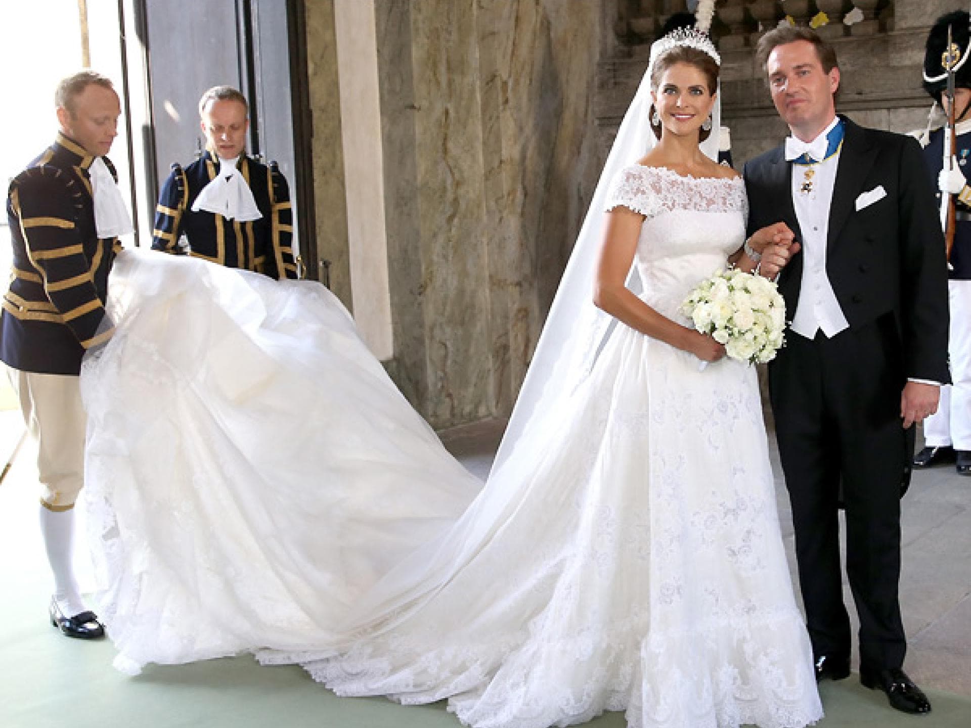 Prinzessin Madeleine Hochzeit Im Brautkleid Von Valentino