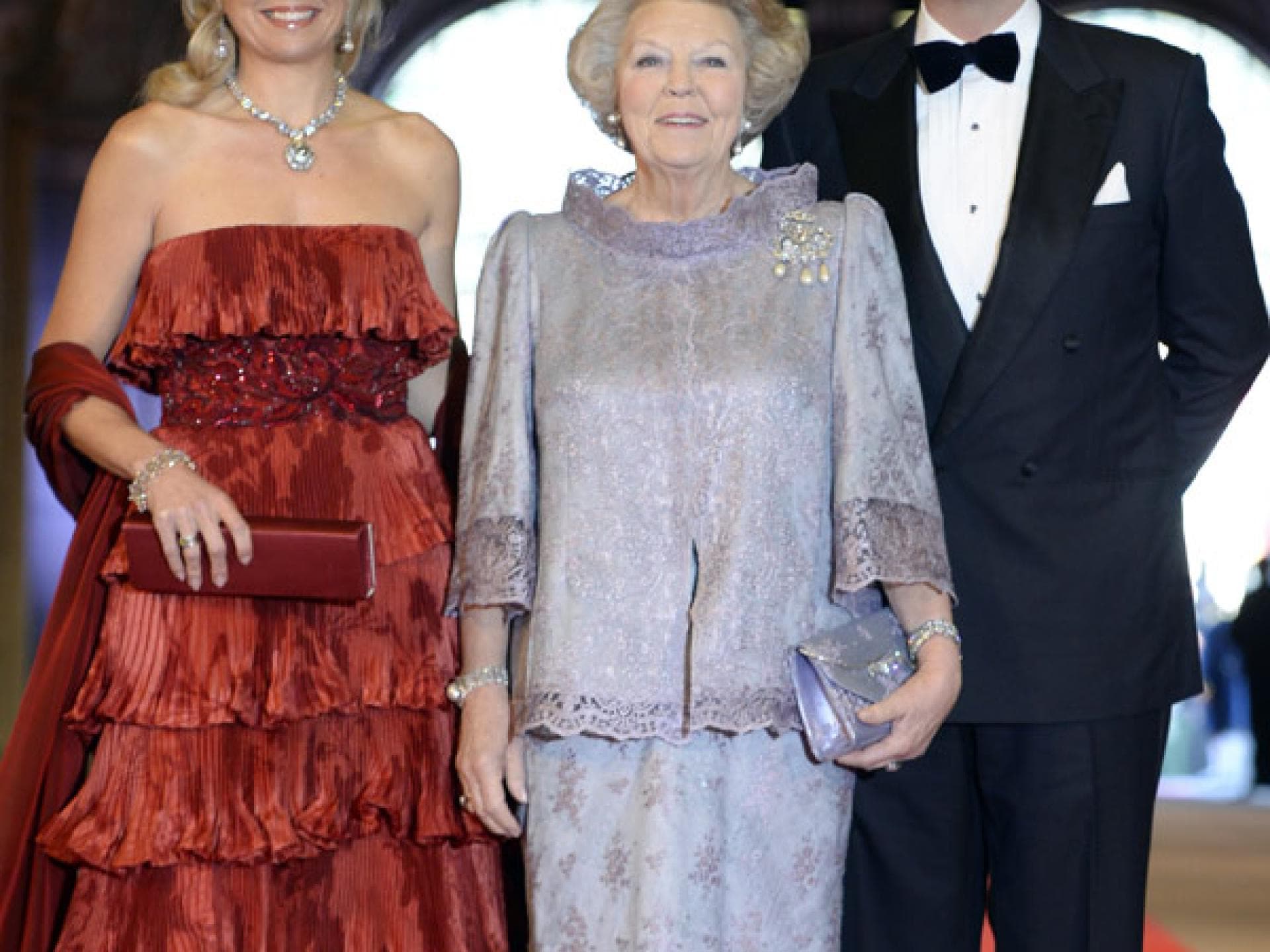 Maxima, Beatrix und Willem-Alexander royales Dinner Maxima, Beatrix und Willem-Alexander royales Dinner