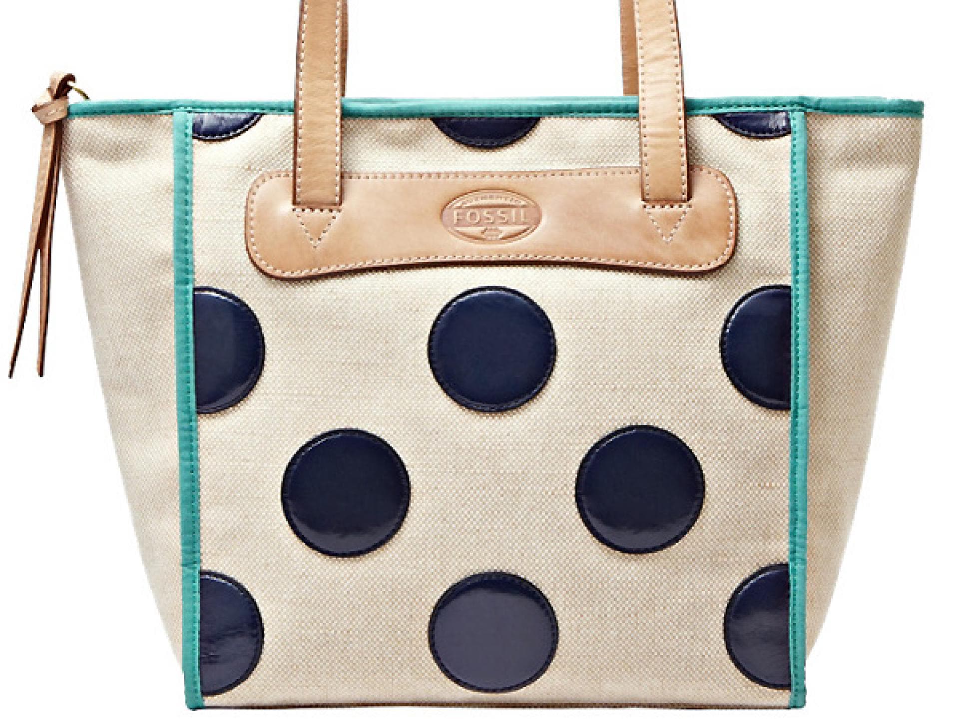 Fossil Tasche mit Polka Dots