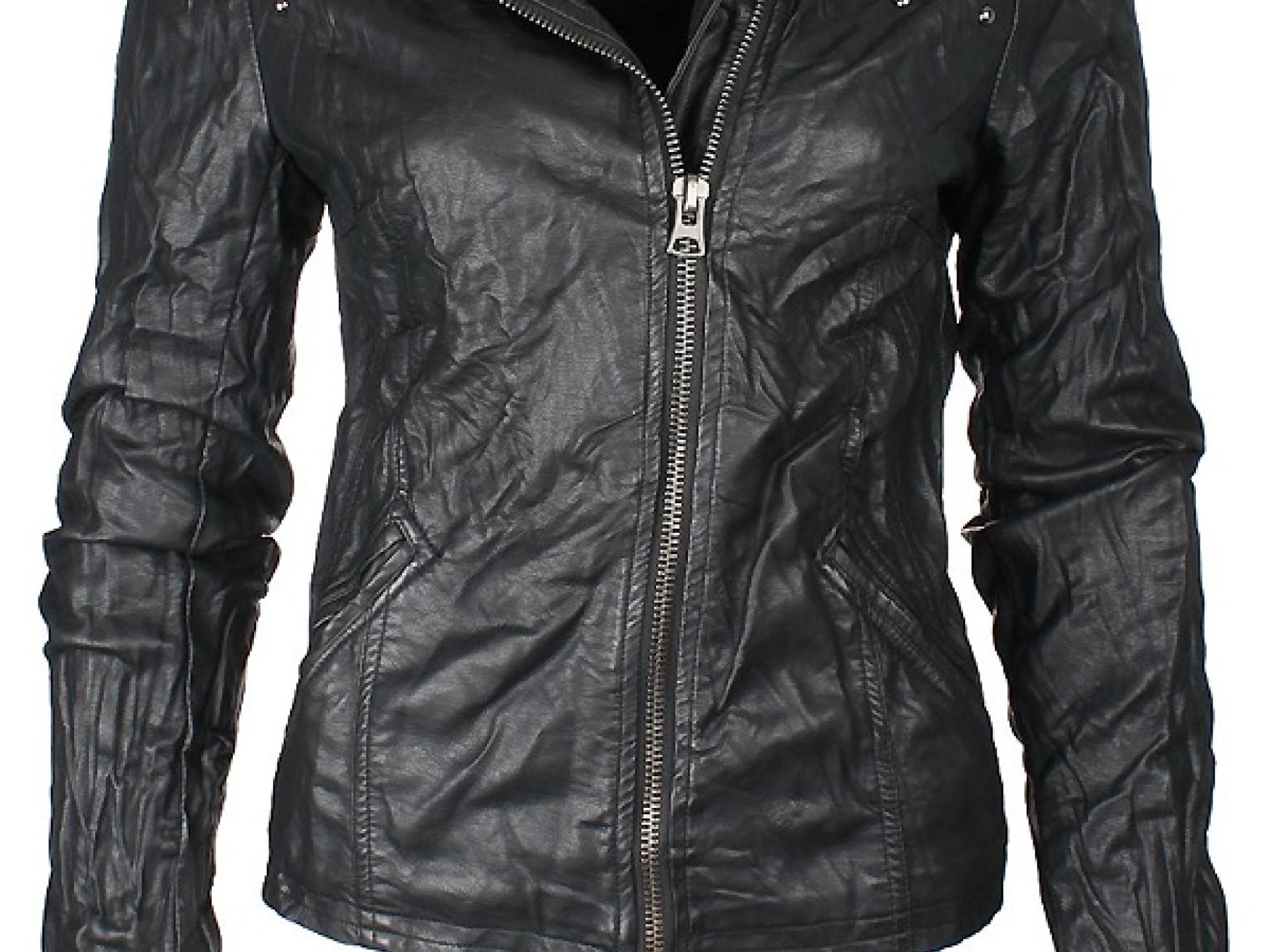 Rockige Bikerjacke mit Nieten