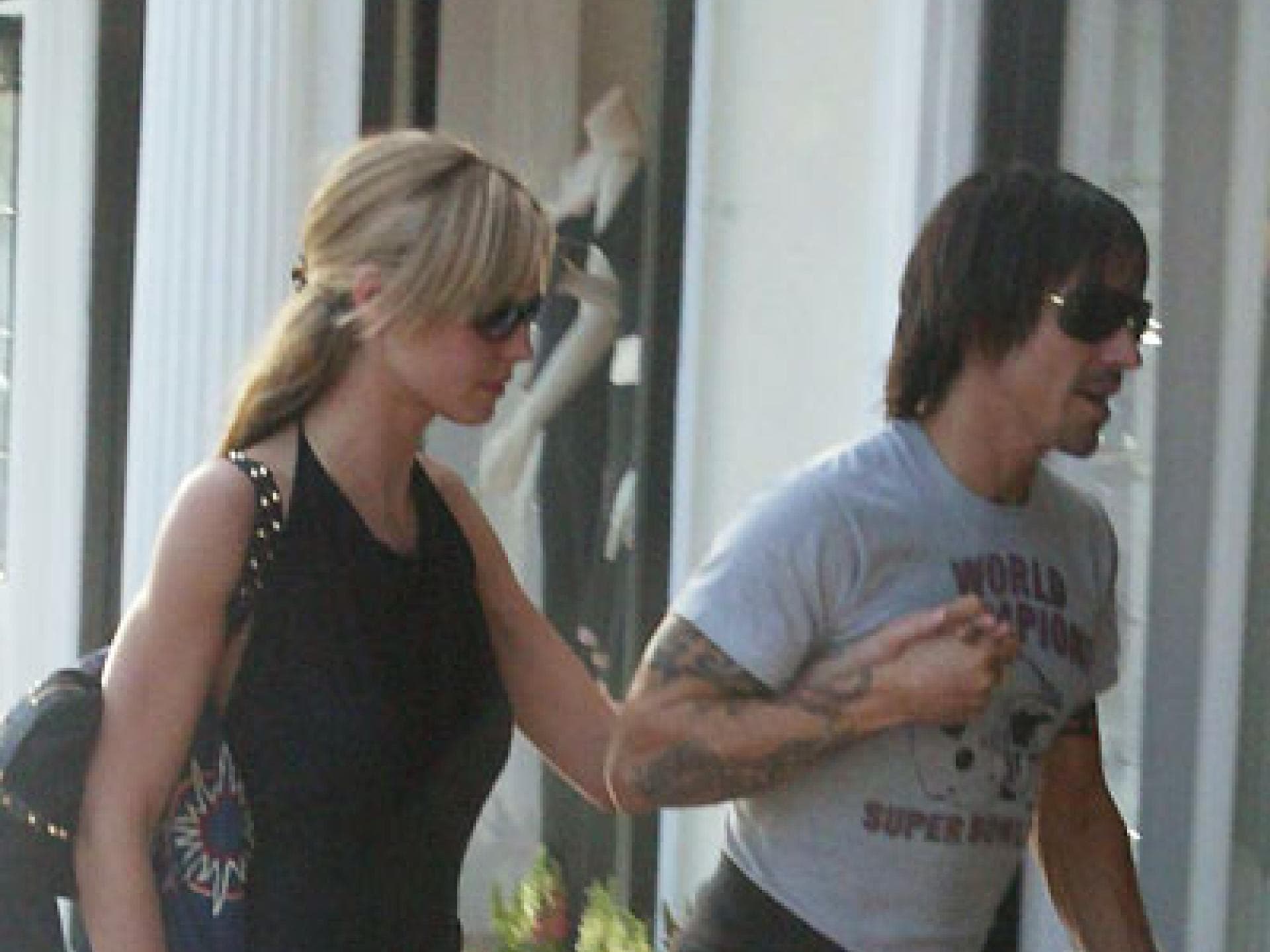 Heidi Klum un Anthony Kiedis Heidi Klum un Anthony Kiedis