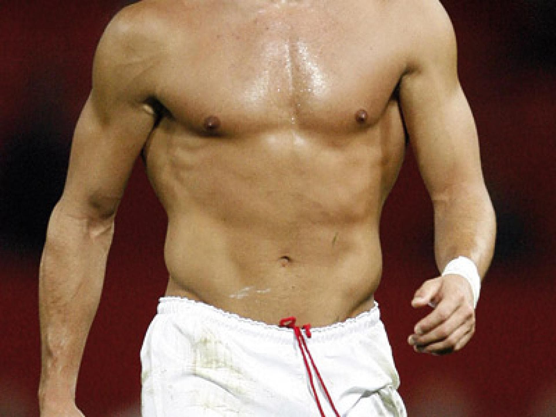 Cristiano Ronaldo - fast nackt...