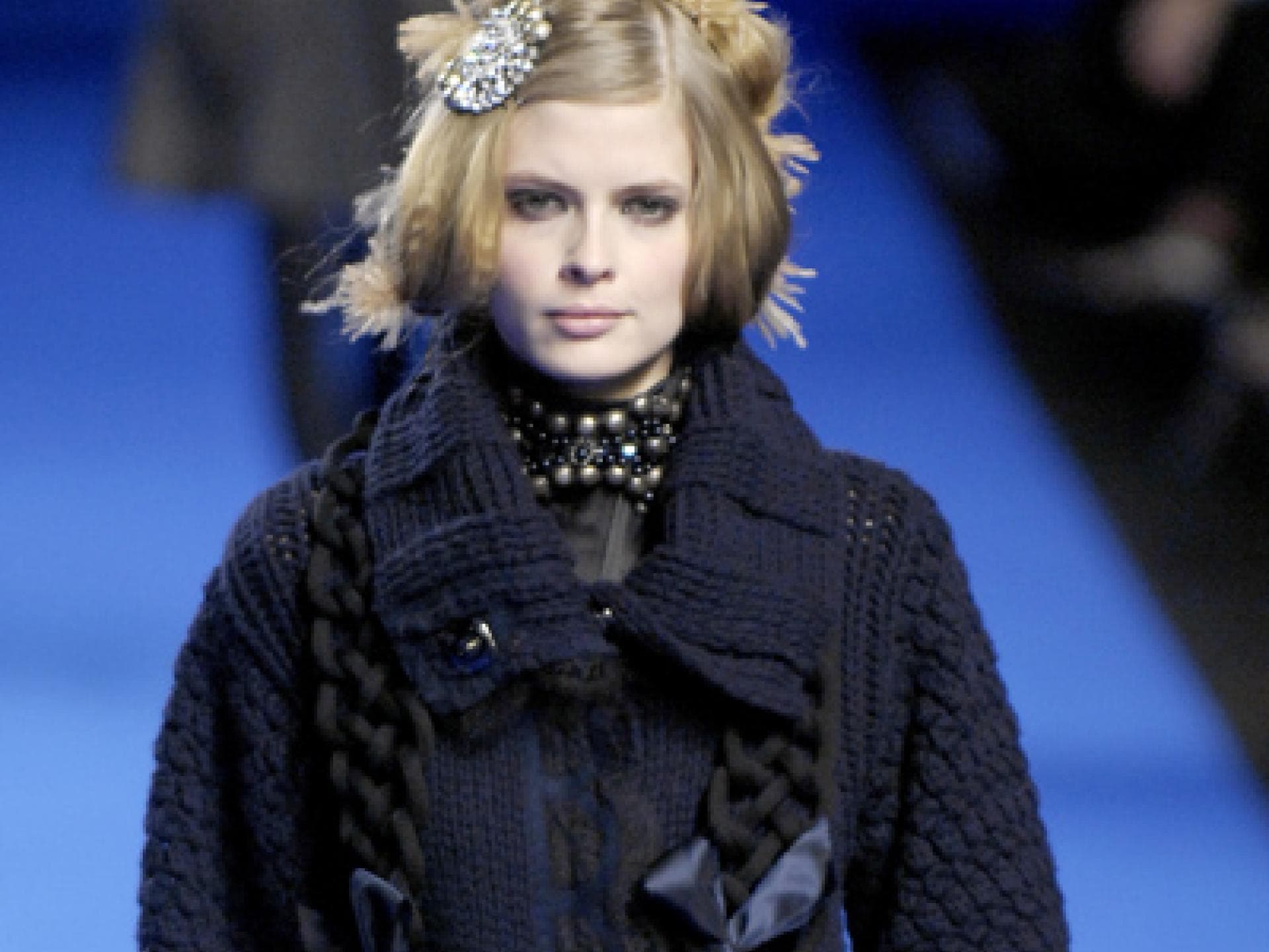 Julia Stegner bei Christian Lacroix