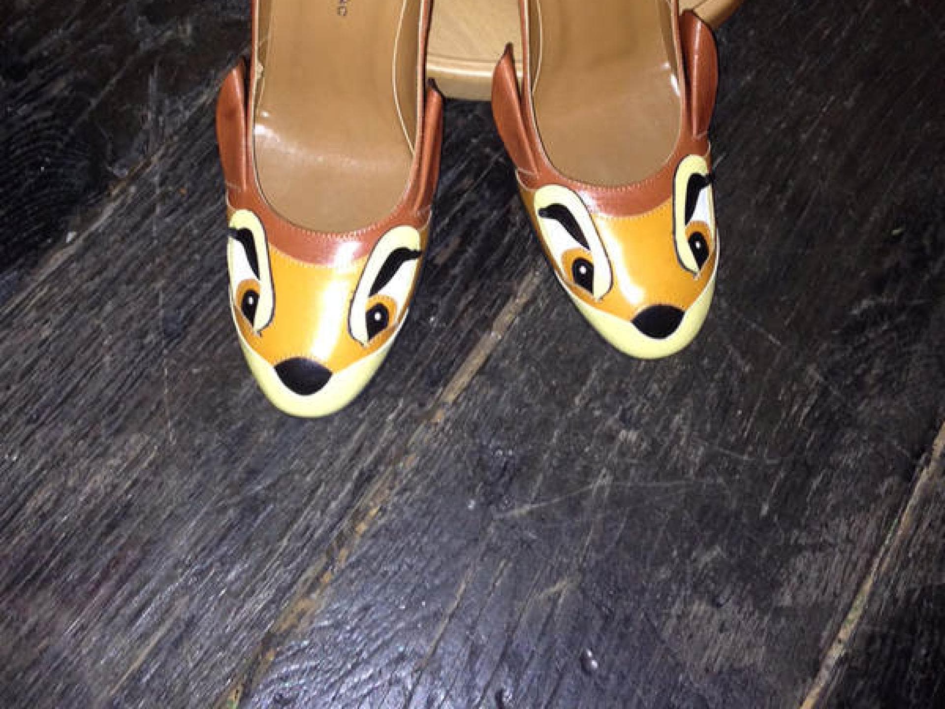 Bambi Pumps von Jean Charles de Castelbajac
