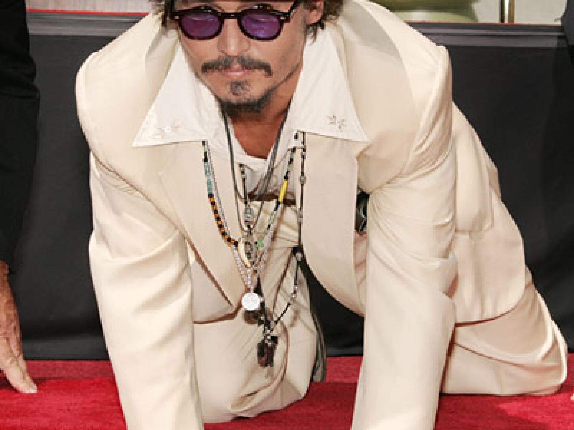 Johnny Depp Handabdruck in Hollywood Johnny Depp Handabdruck in Hollywood