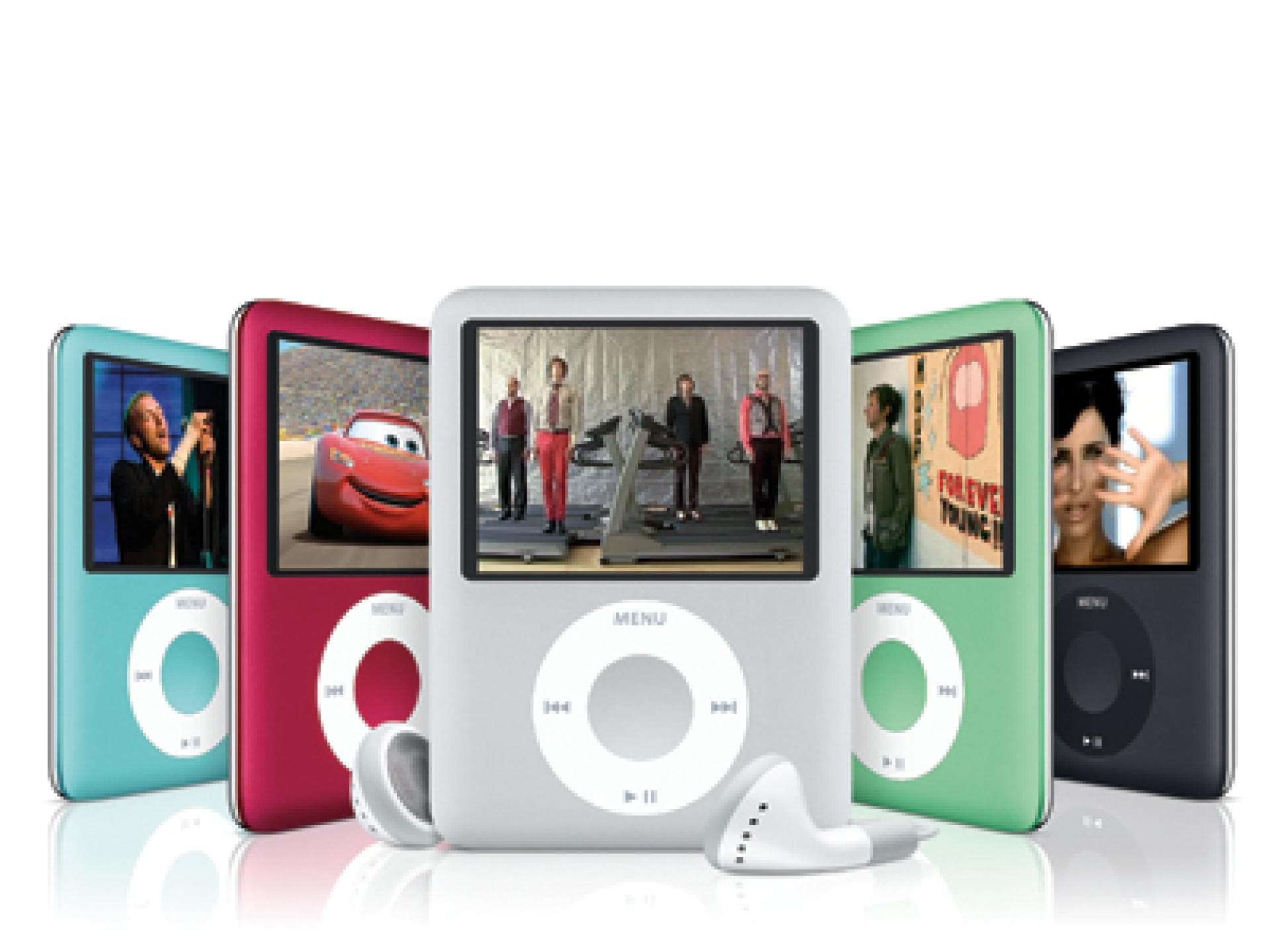 Schick: iPod nano in vielen Farben