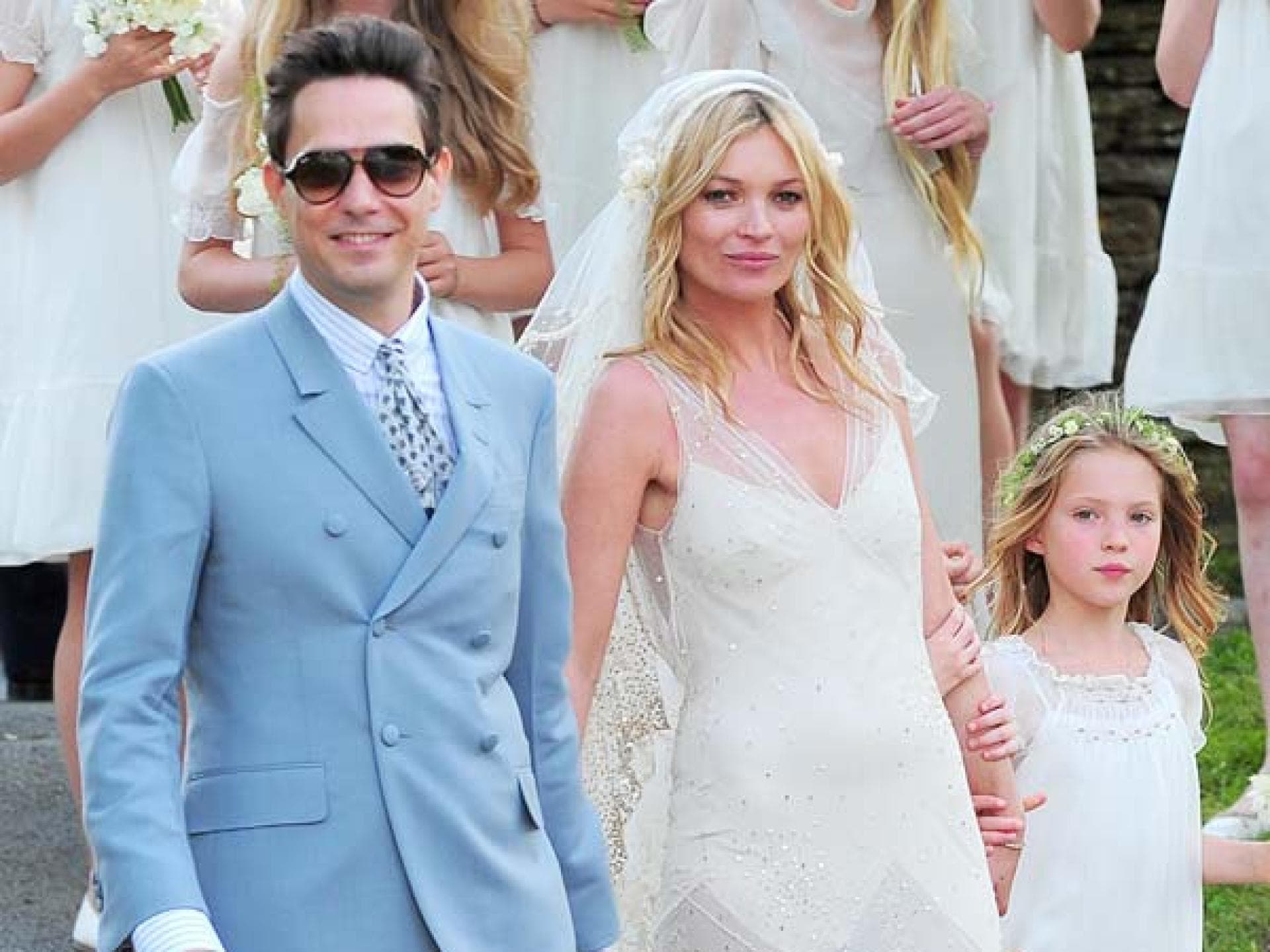 Kate Moss' Brautkleid von John Galliano