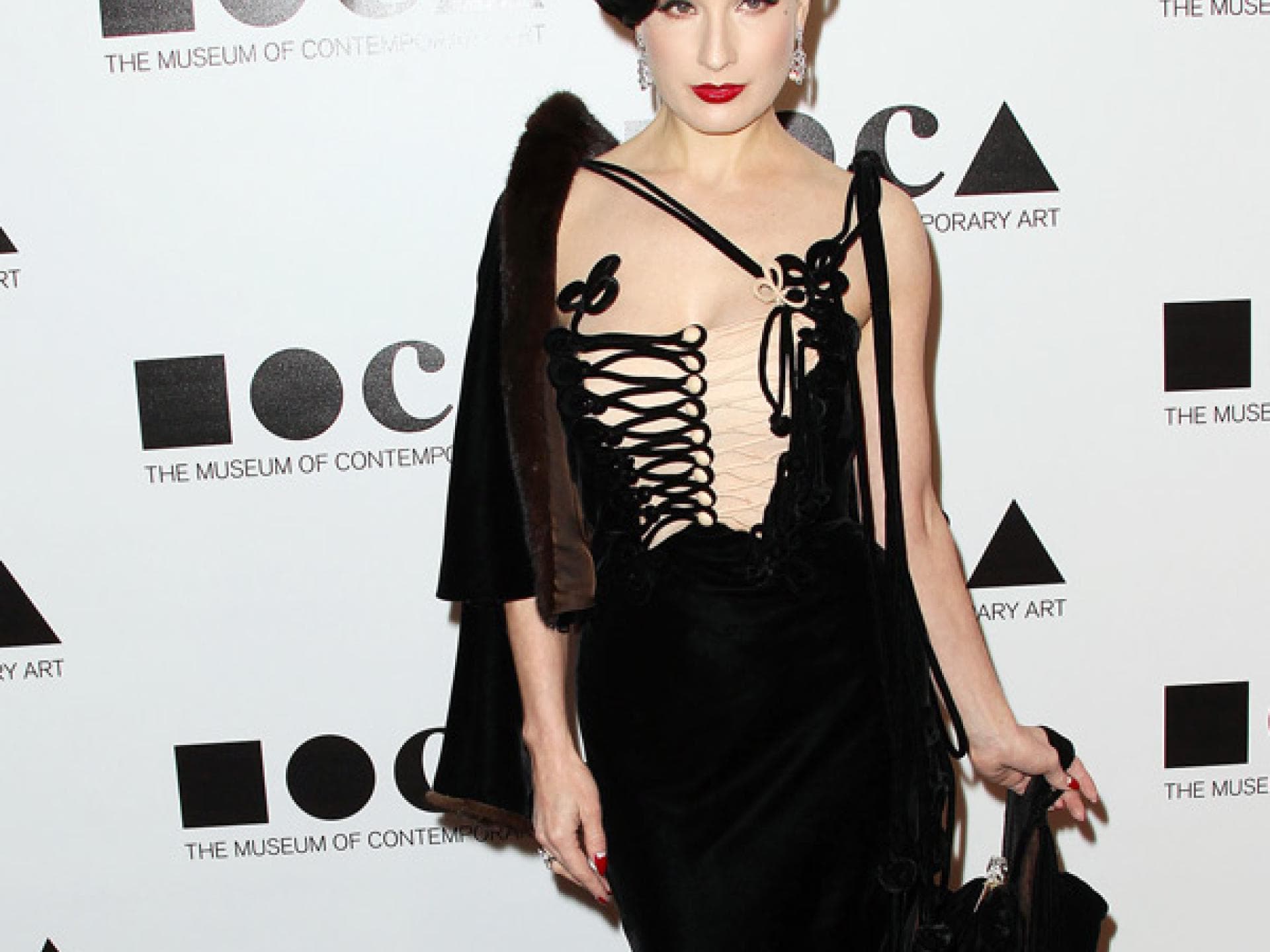 Dita von Teese in Jean-Paul Gaultier Haute Couture Dita von Teese in Jean-Paul Gaultier Haute Couture