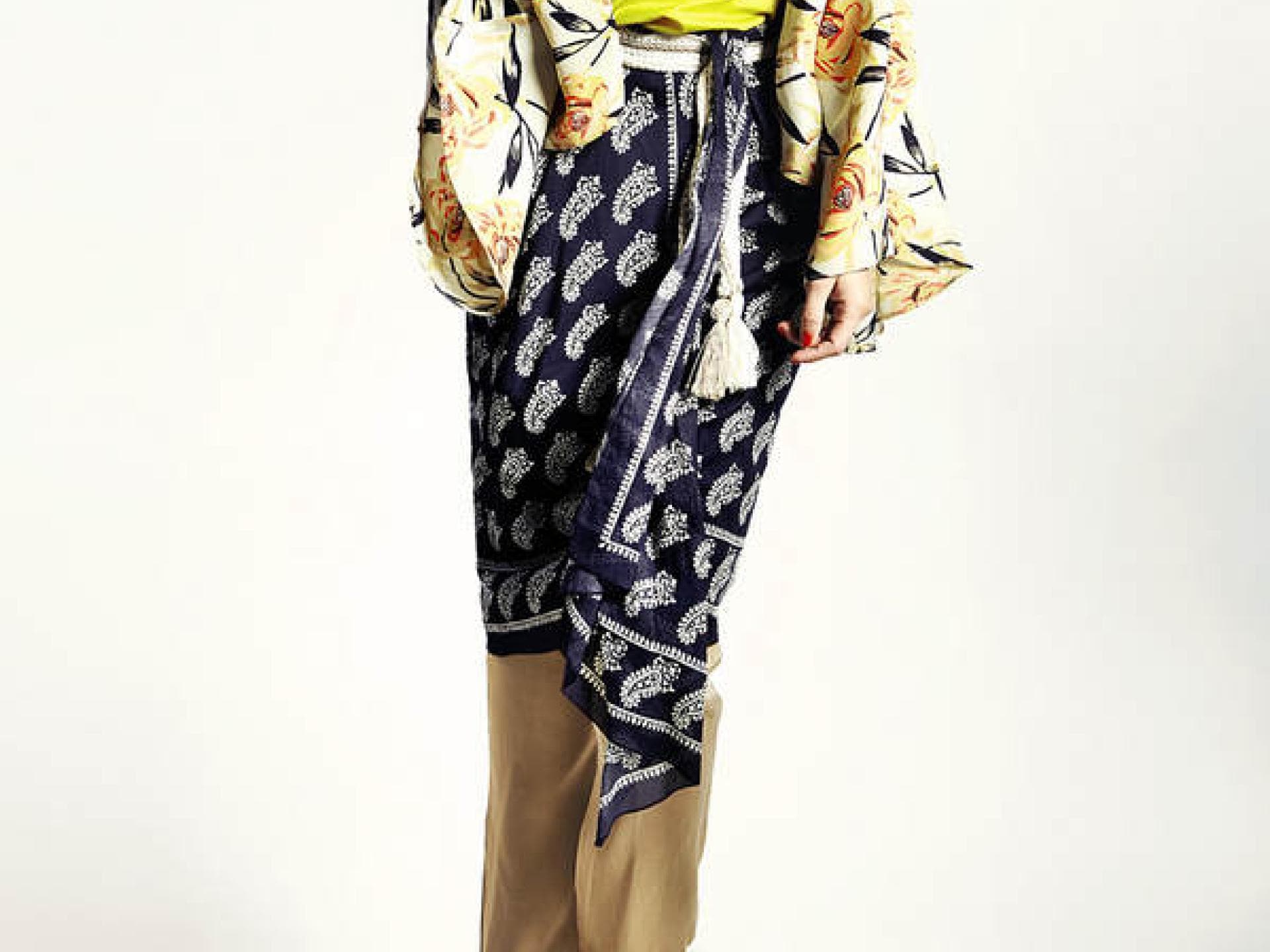 Asia-Look: Kimonobluse