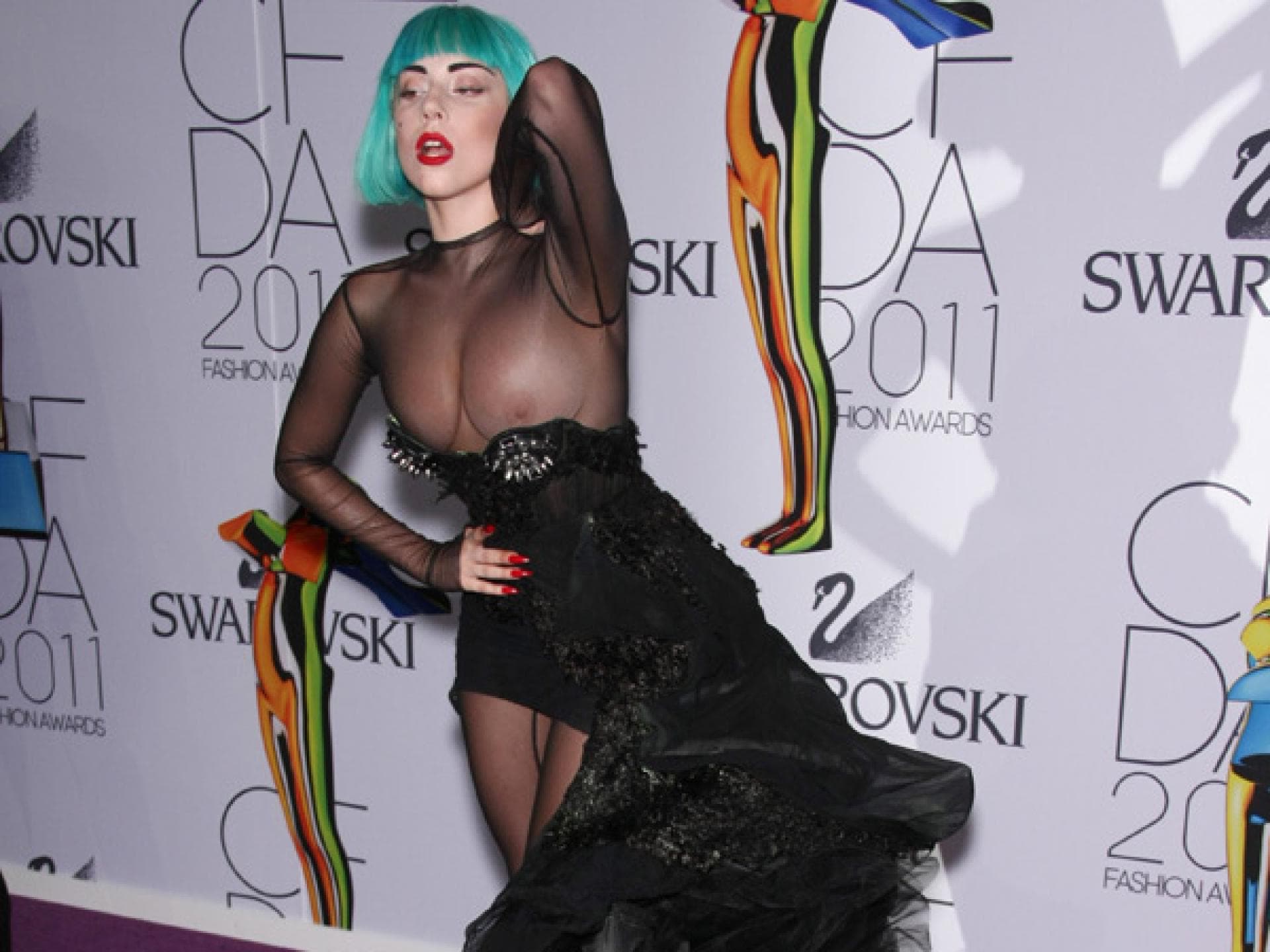 Lady Gagas Nippelblitzer Lady Gagas Nippelblitzer