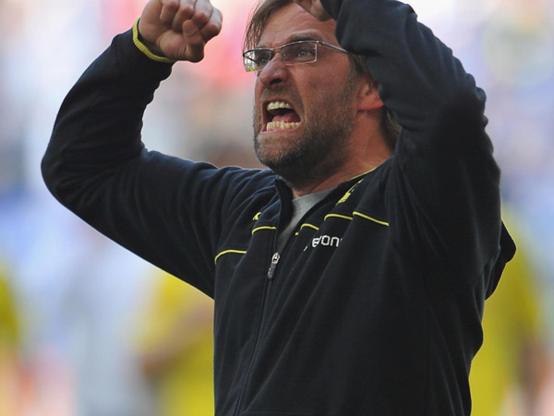 Jürgen Klopp wütend am Spielfeldrand