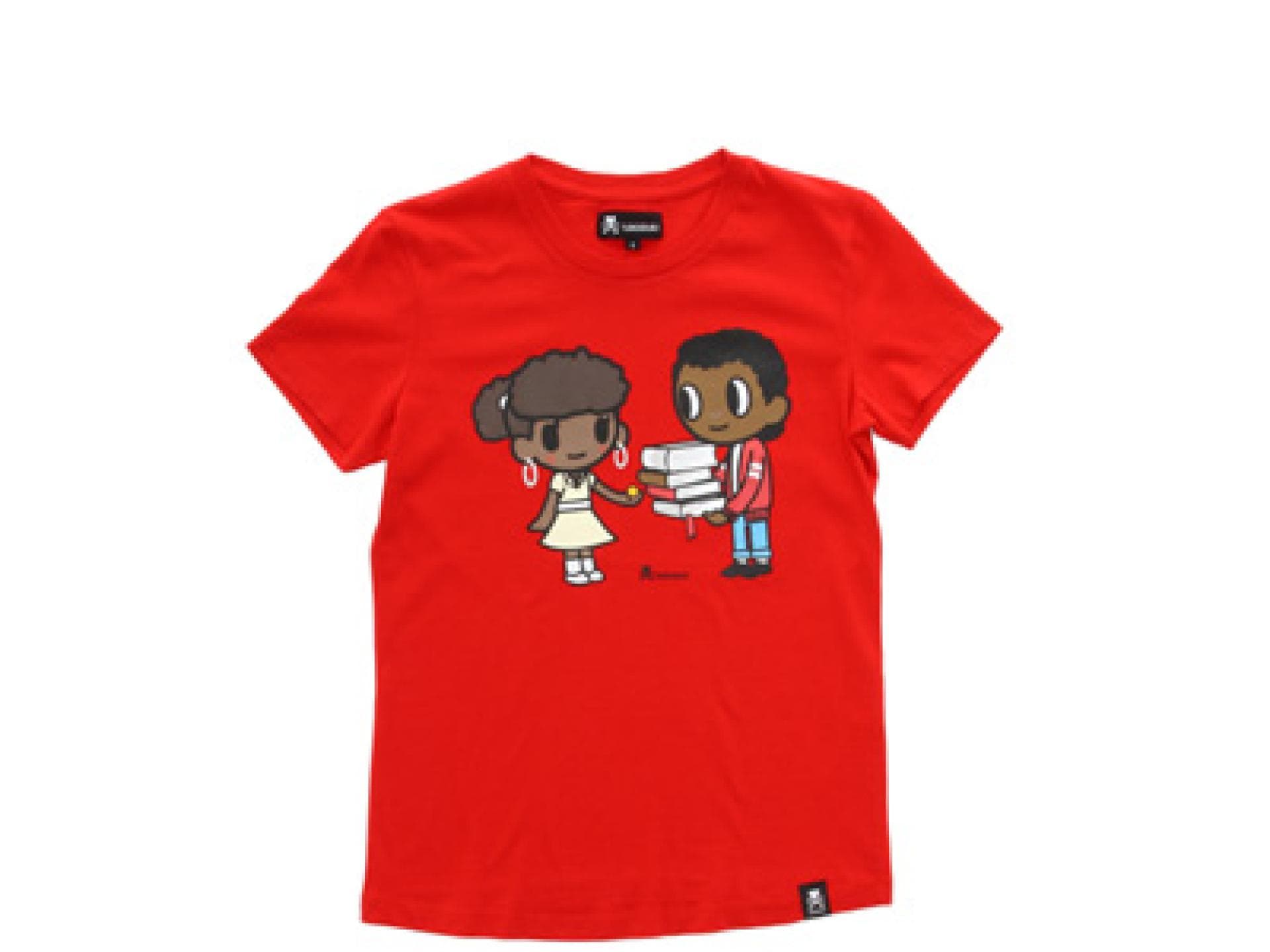 Süßes, rotes T-Shirt