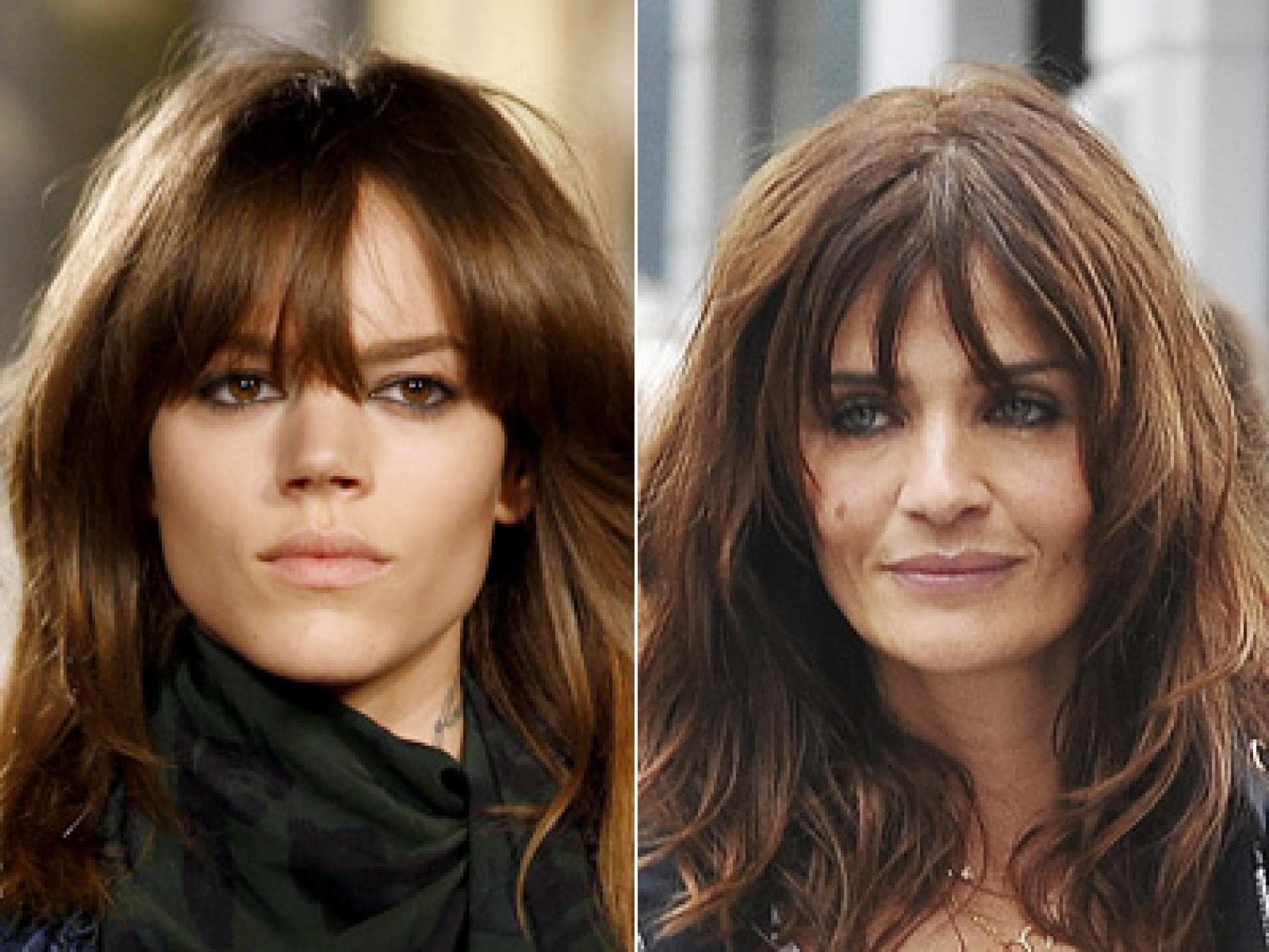 Zwei Stars, eine Frisur: Freja Beha Erichsen vs. Helena Christensen