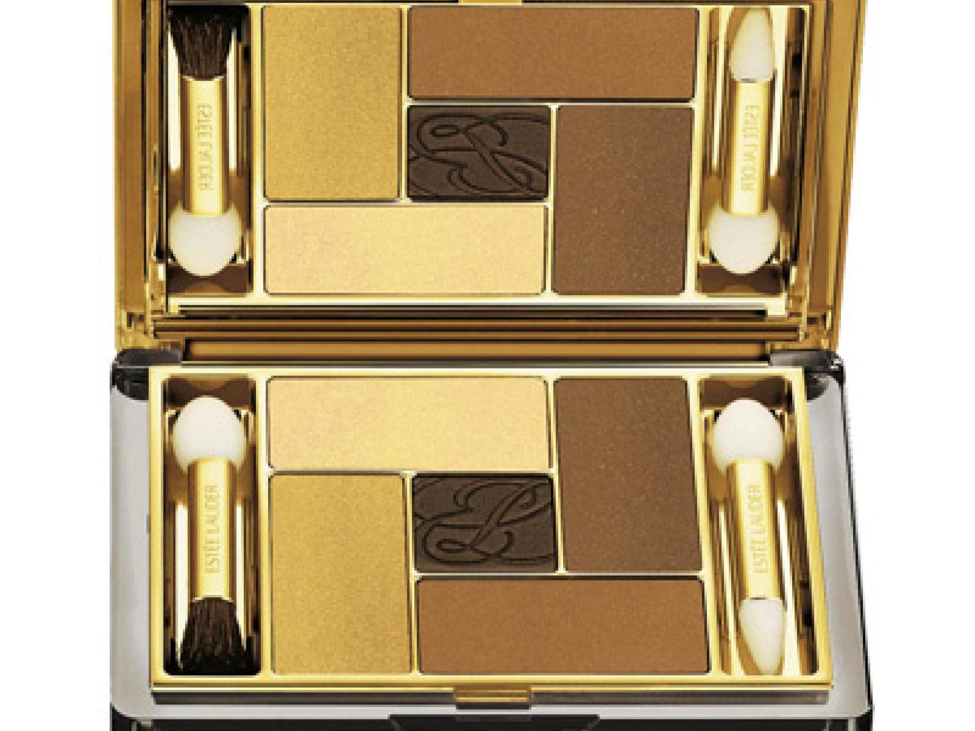 Lidschatten Palette: Goldene Töne