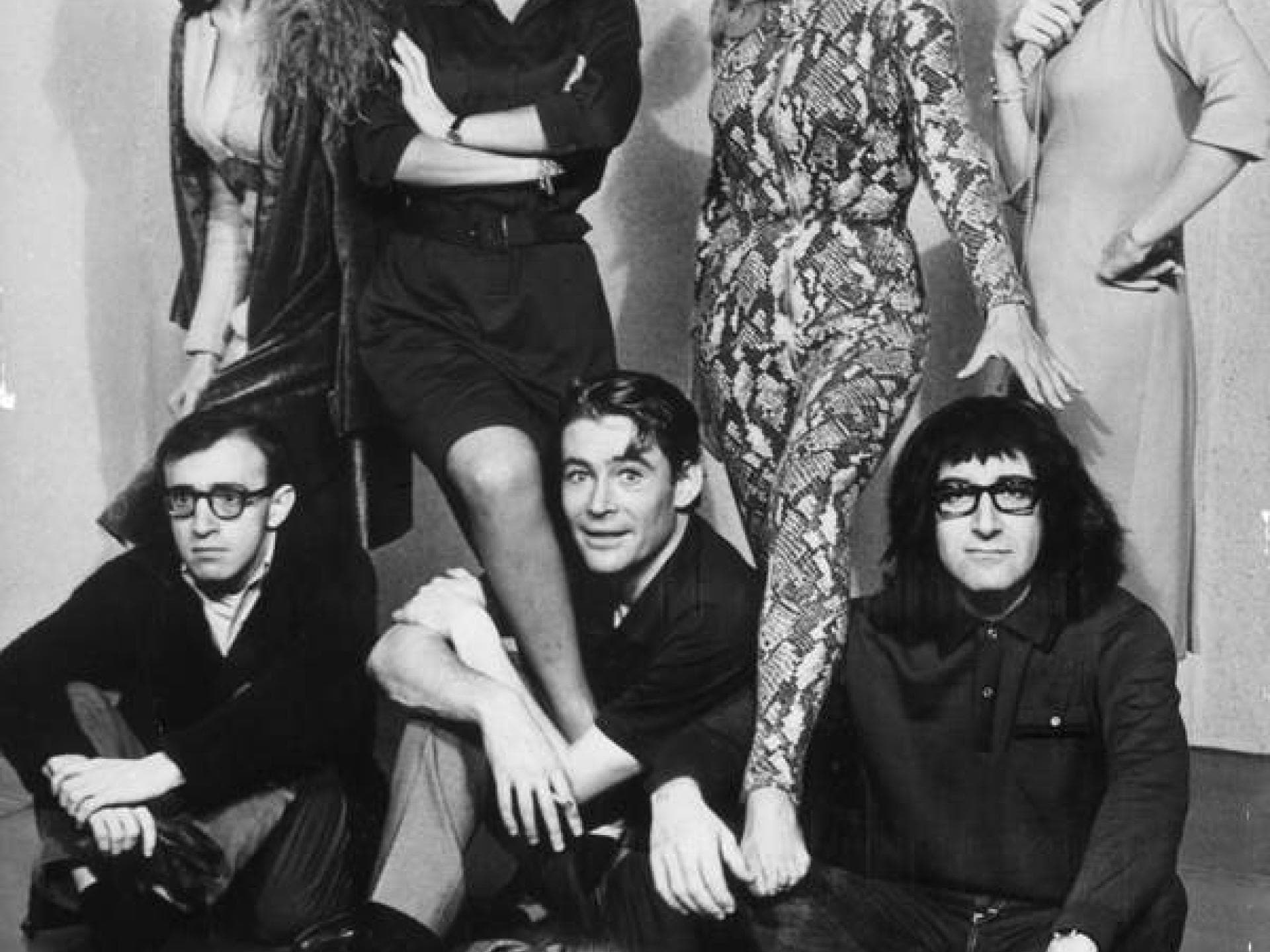 Romy Schneider in "What's new, pussycat?"