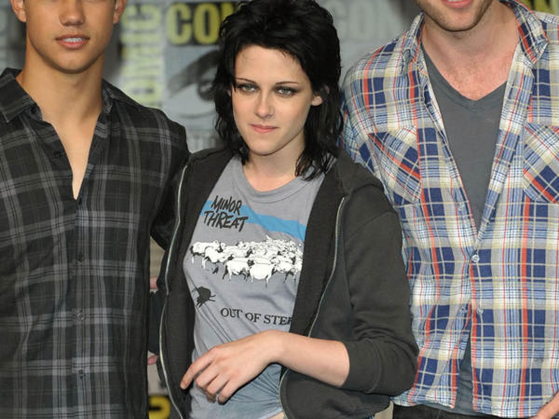 Kristen Stewart, Taylor Lautner und Robert Pattinson - 2009