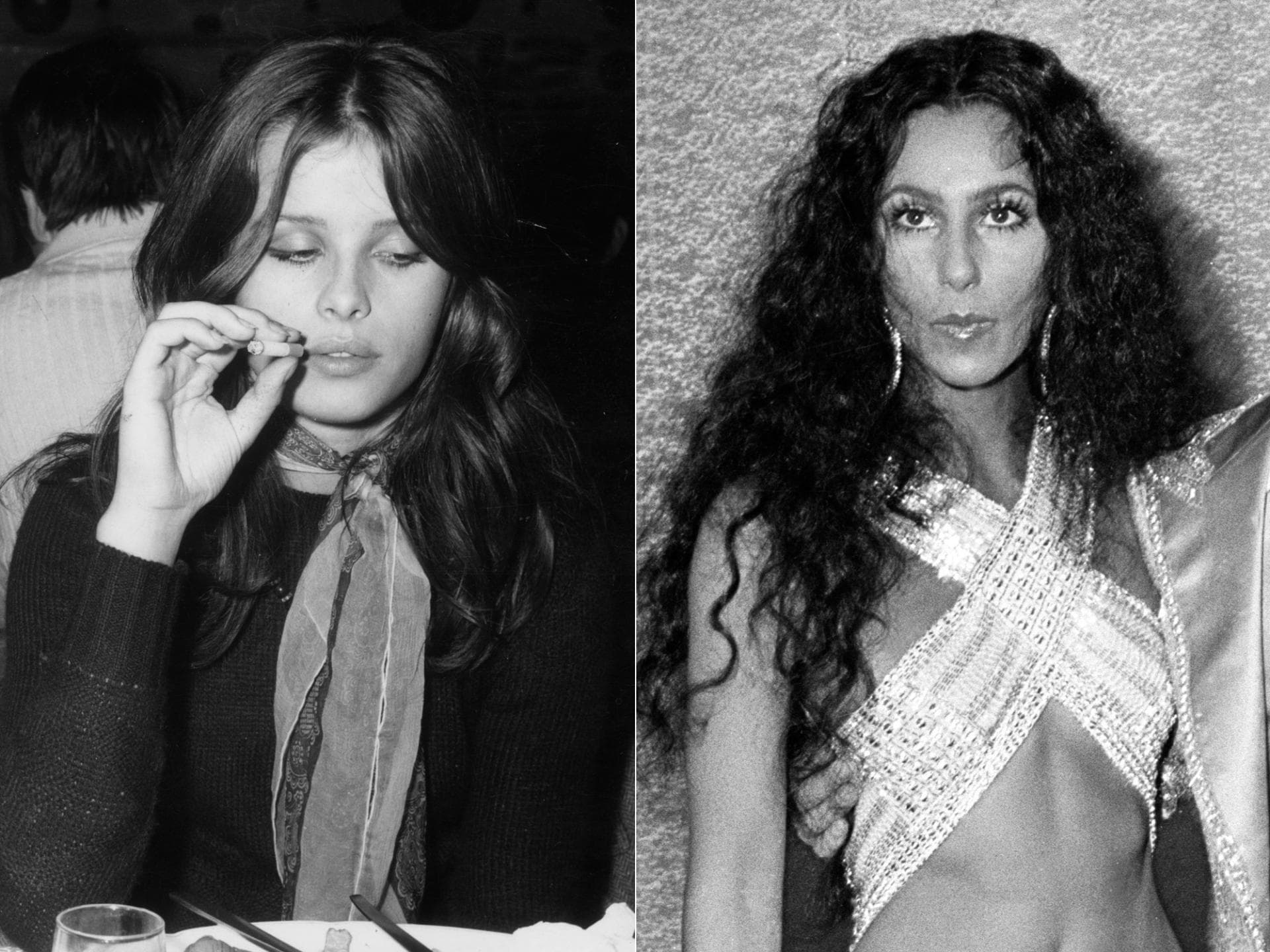 Uschi Obermaier und Cher