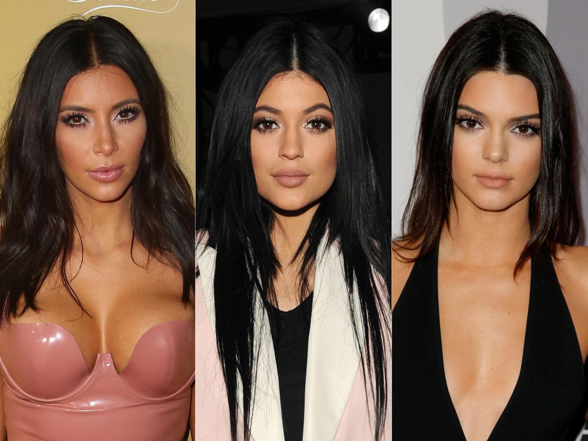 Die Kardashians und der Mittelscheitel