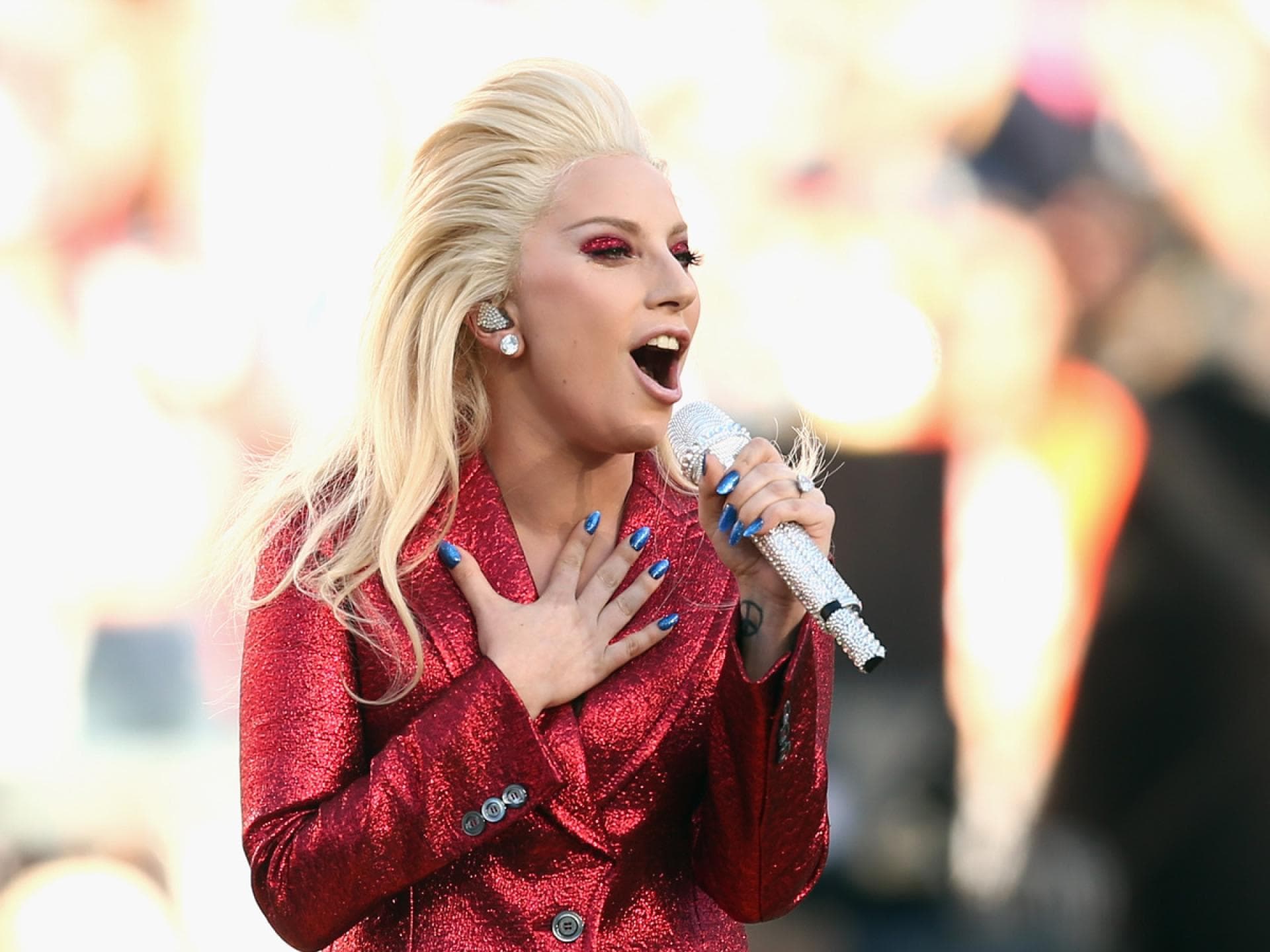 lady gaga super bowl 2016 lady gaga super bowl 2016