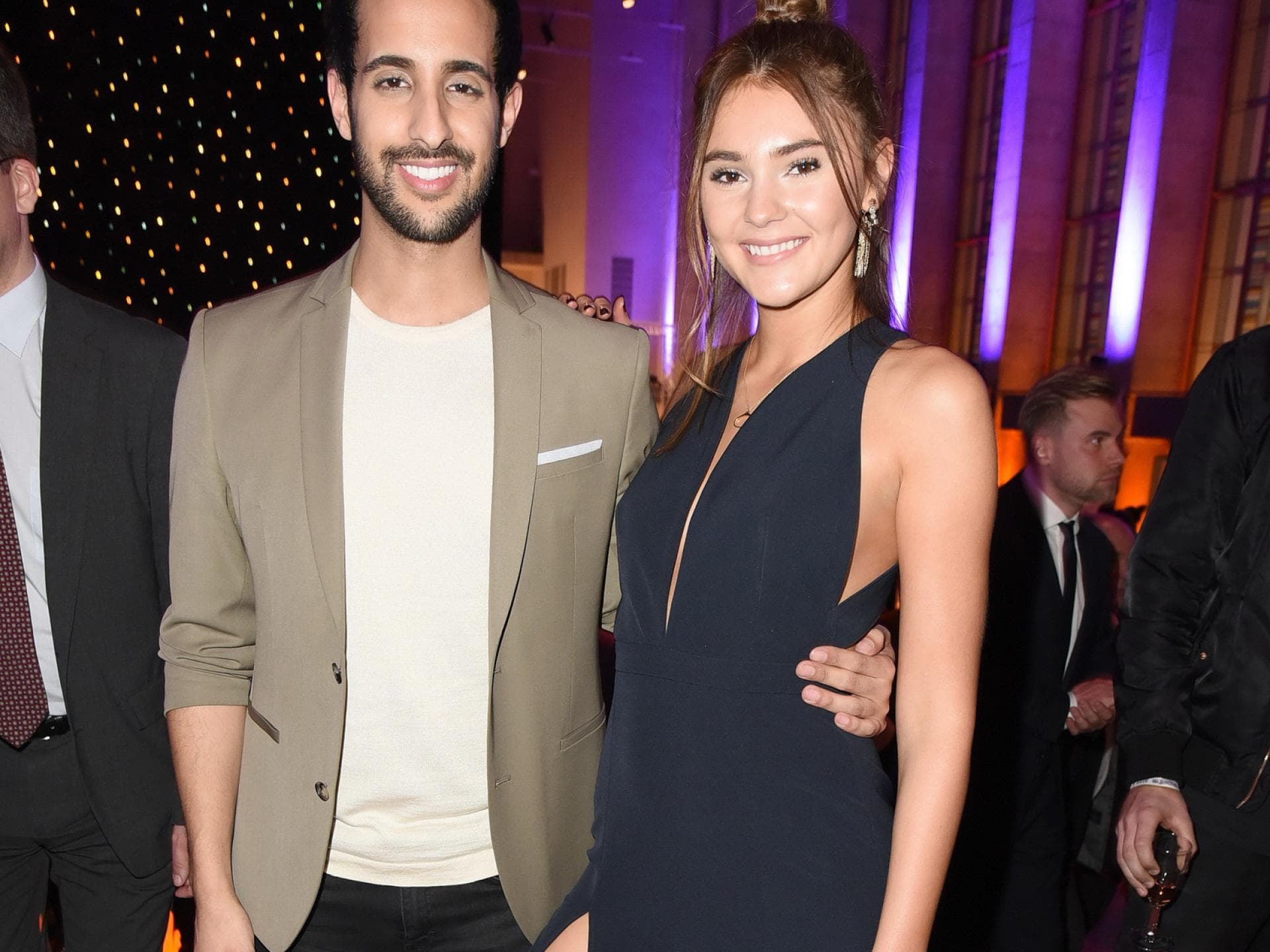 Sami Slimani und Stefanie Giesinger auf dem Echo 2016 Sami Slimani und Stefanie Giesinger auf dem Echo 2016