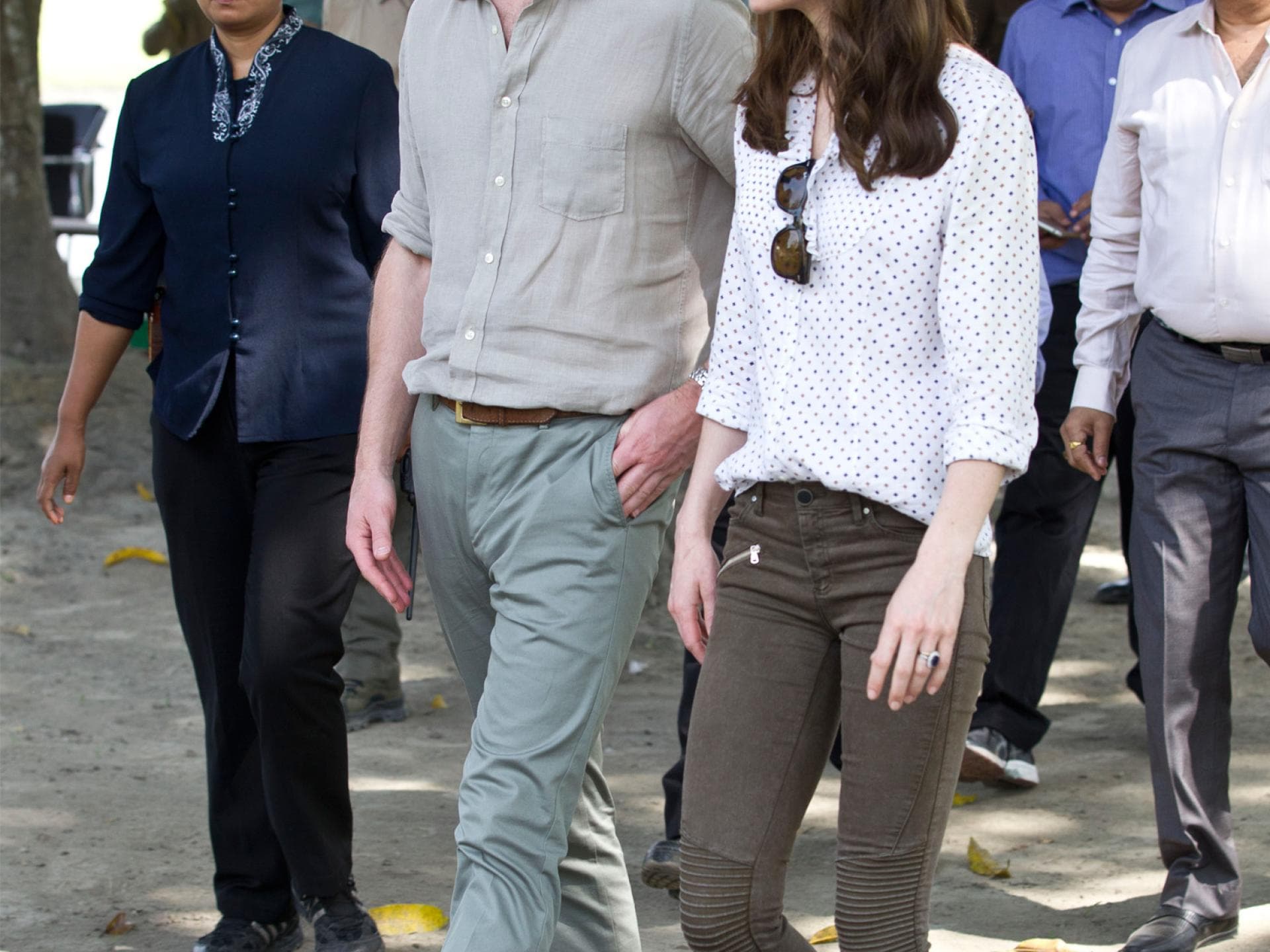 Duchess Catherine und ihre Kleider in Indien 