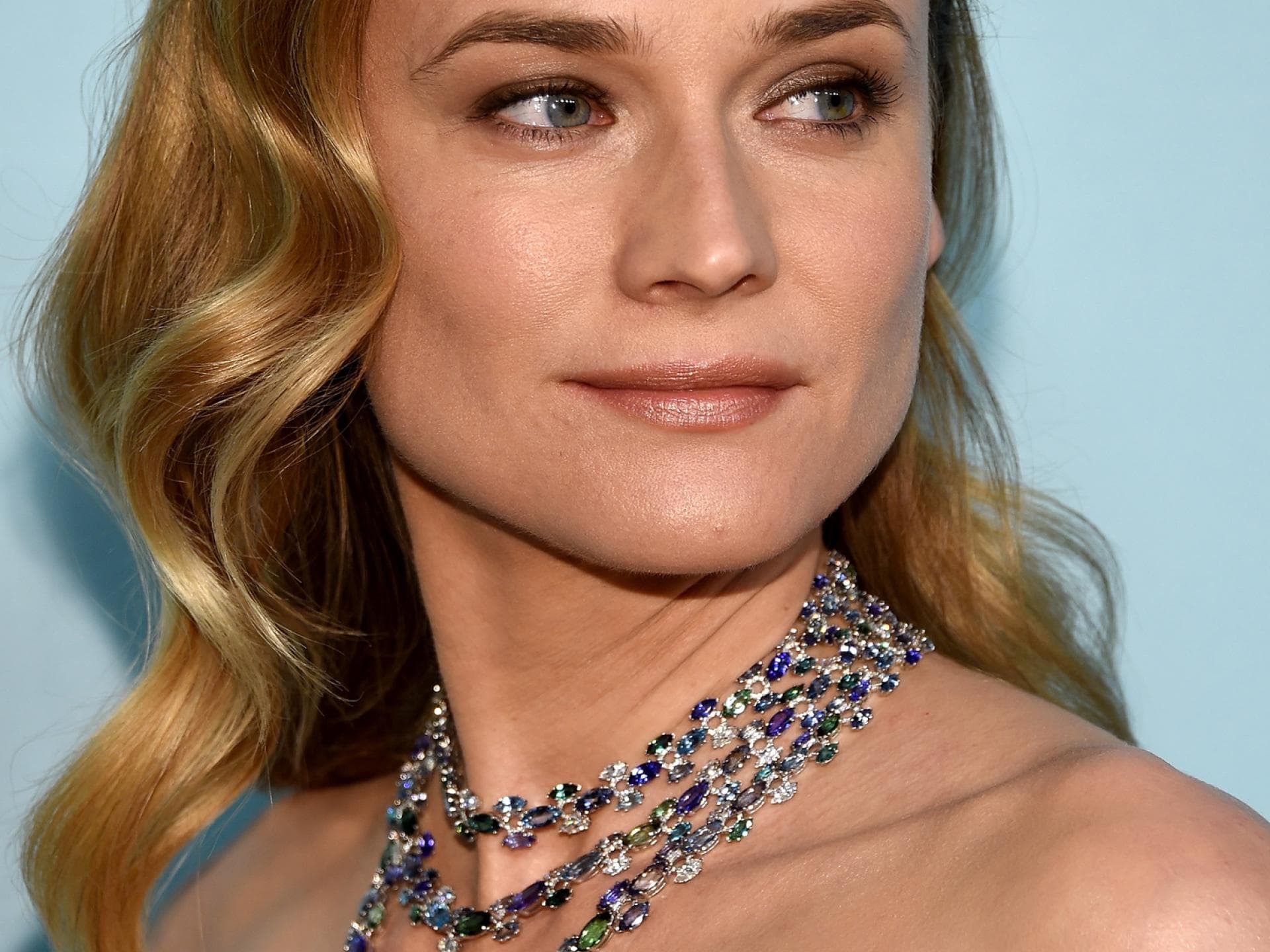 Diane Kruger mit Geschmeide von Tiffany & Co.