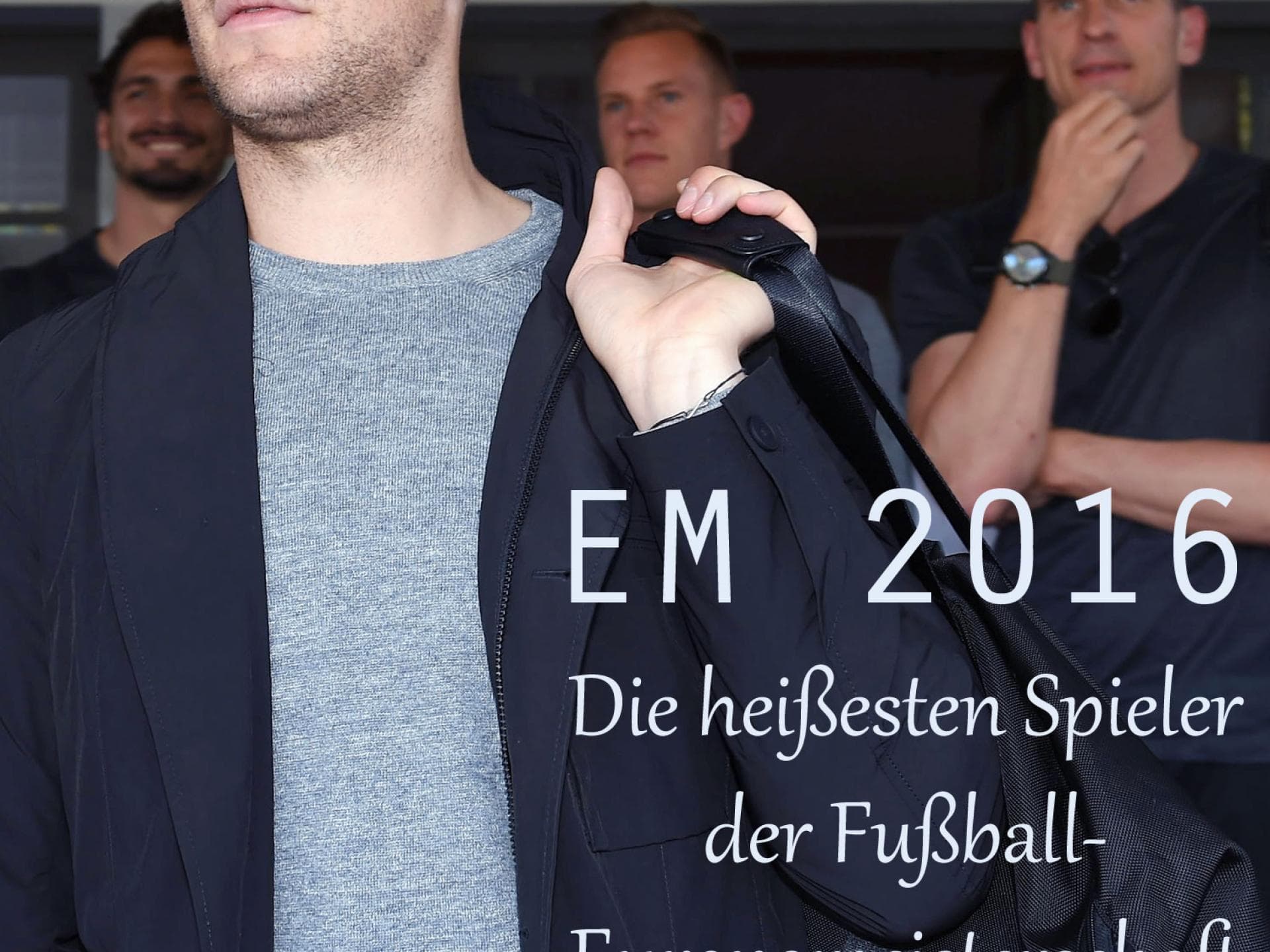 Die heißesten Fußballer der EM 2016
