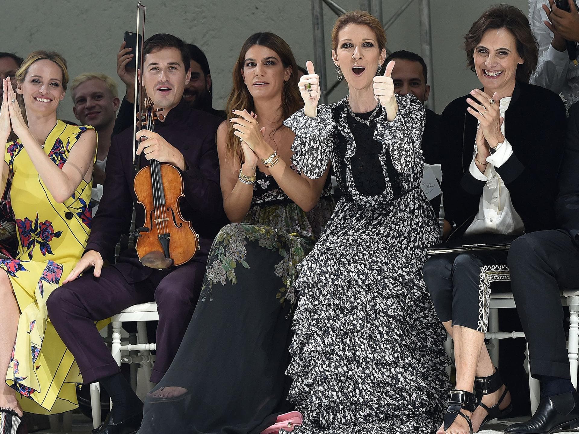 Celine Dion begeistert