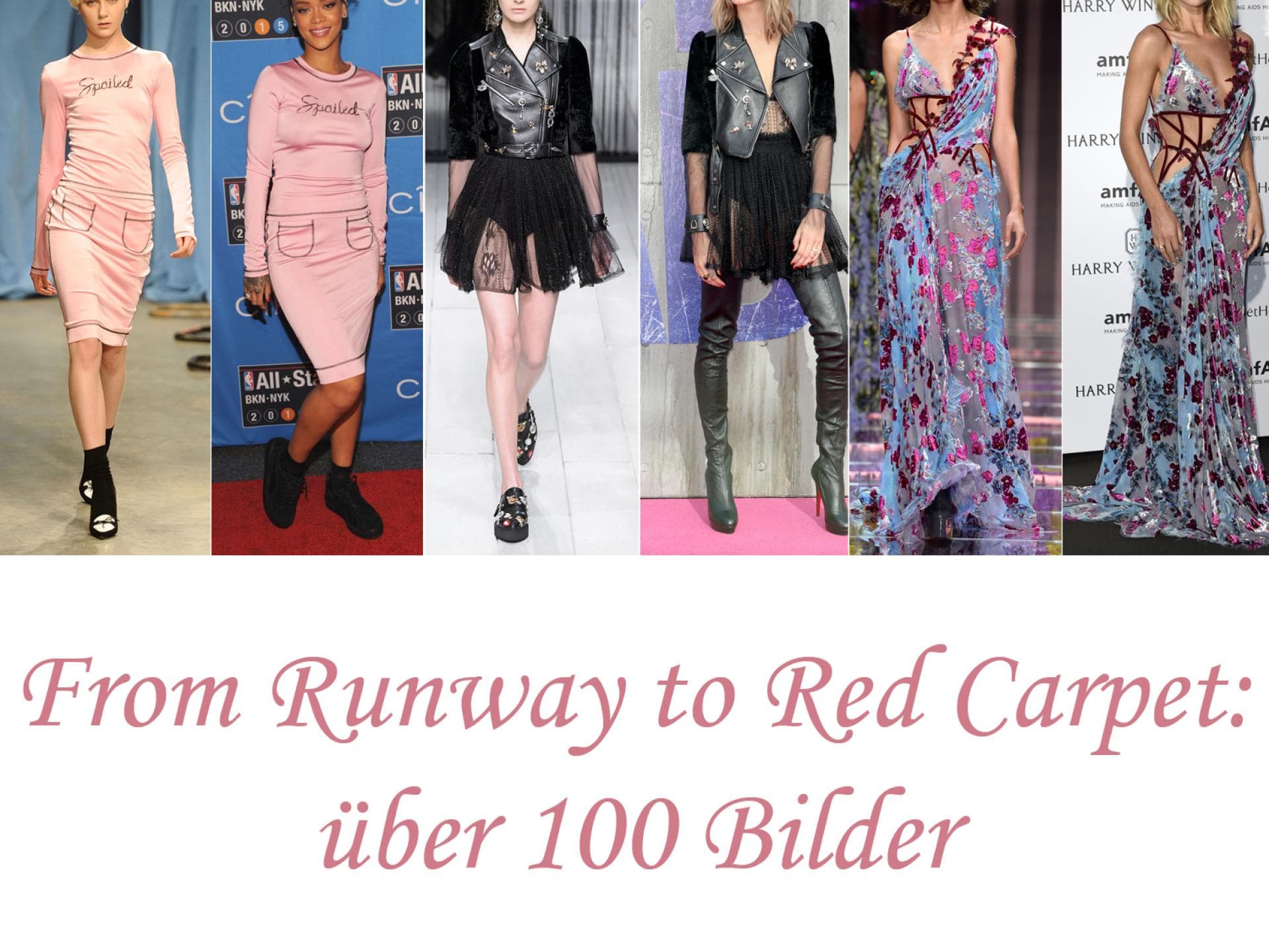 From Runway To Red Carpet