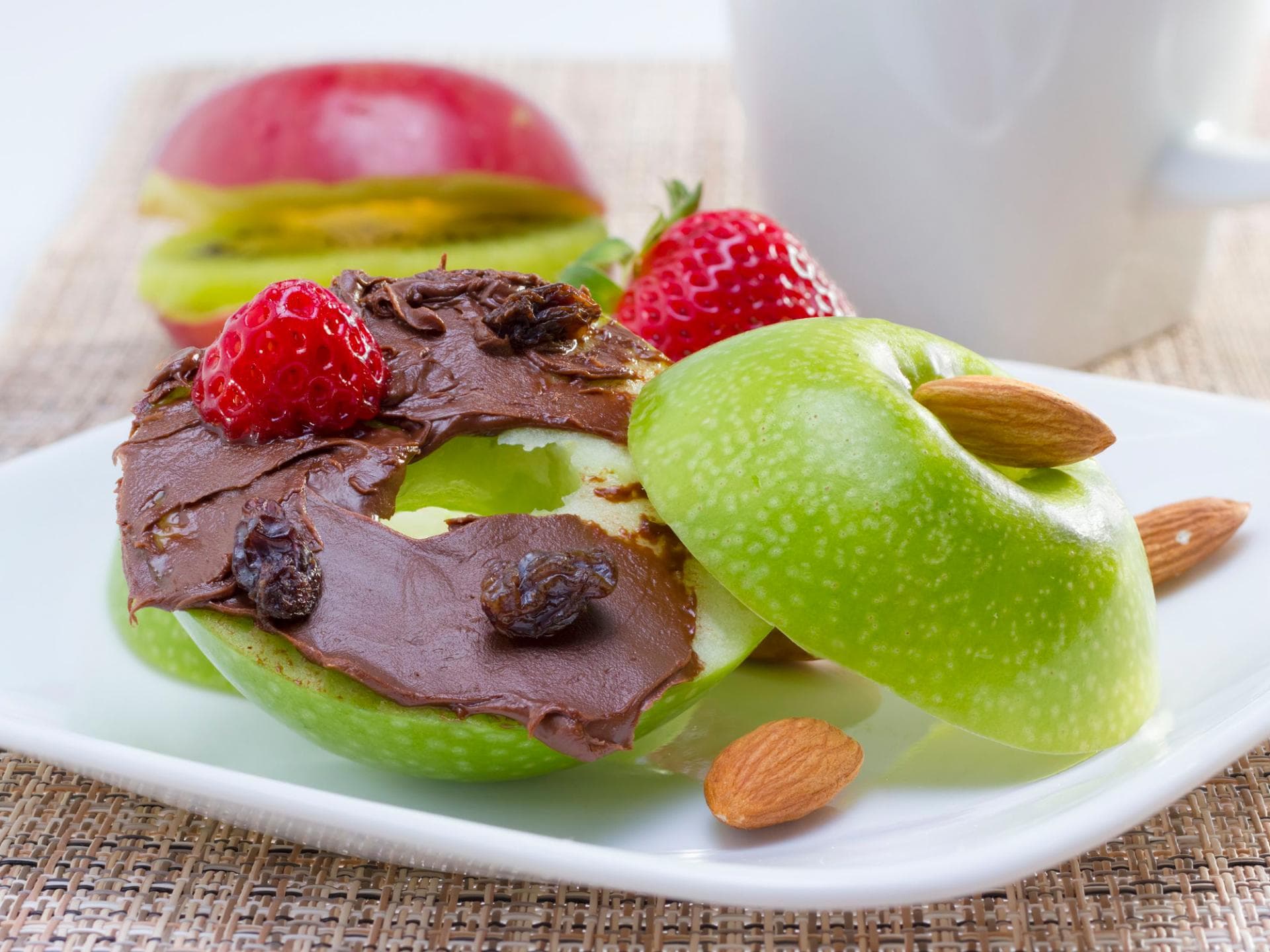 Apfel-Sandwich