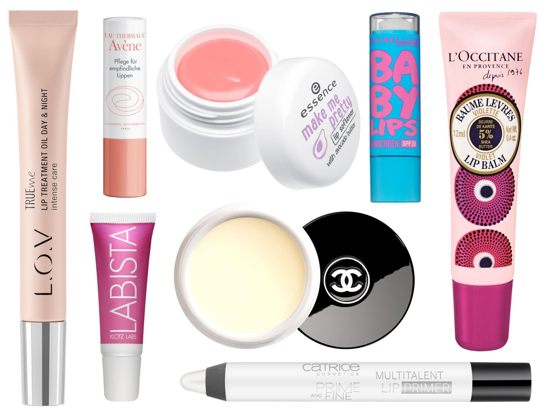 Lippenpflegeprodukte