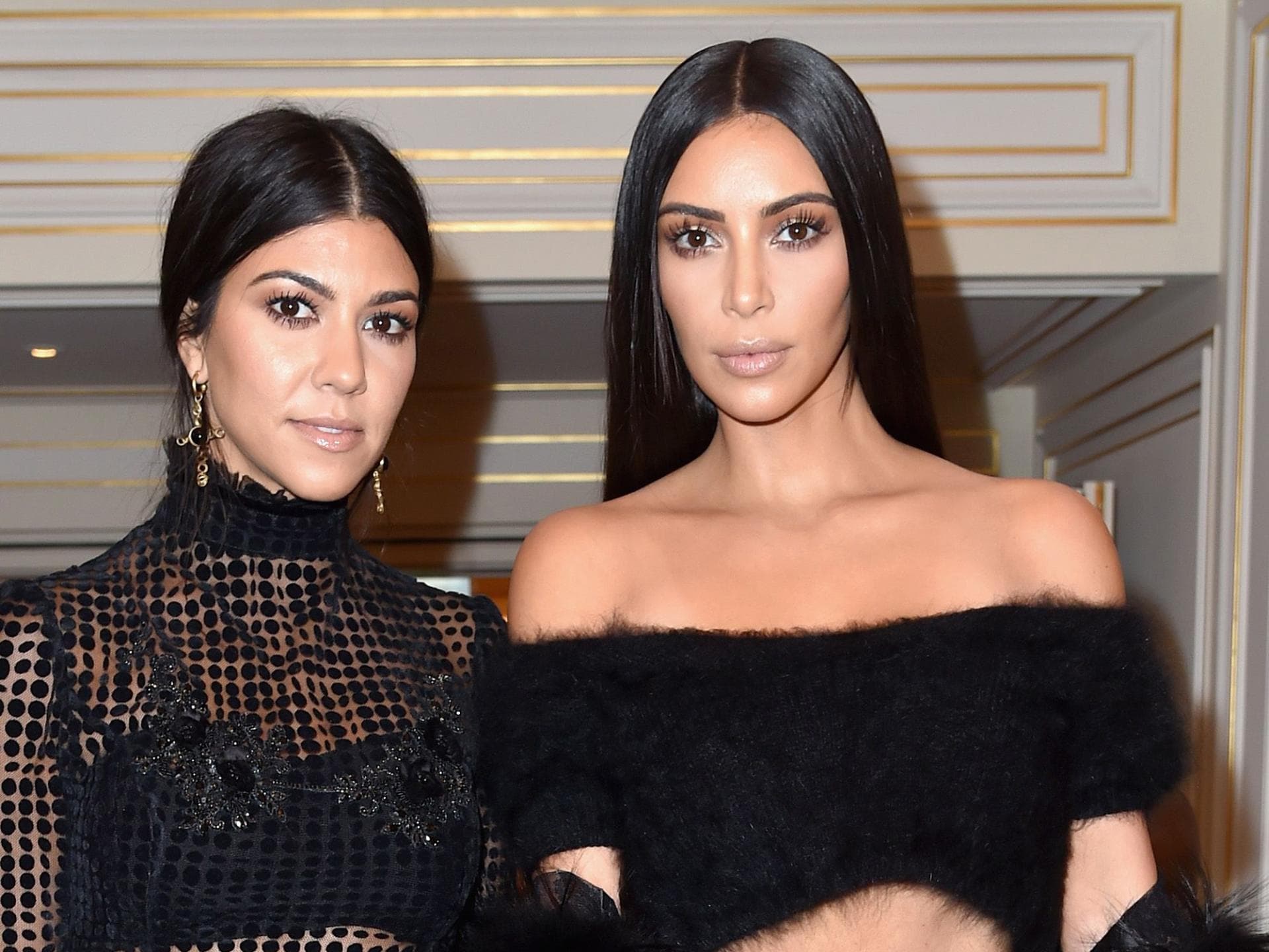 Kim Kardashian und Kourtney Kardashian Kim Kardashian und Kourtney Kardashian