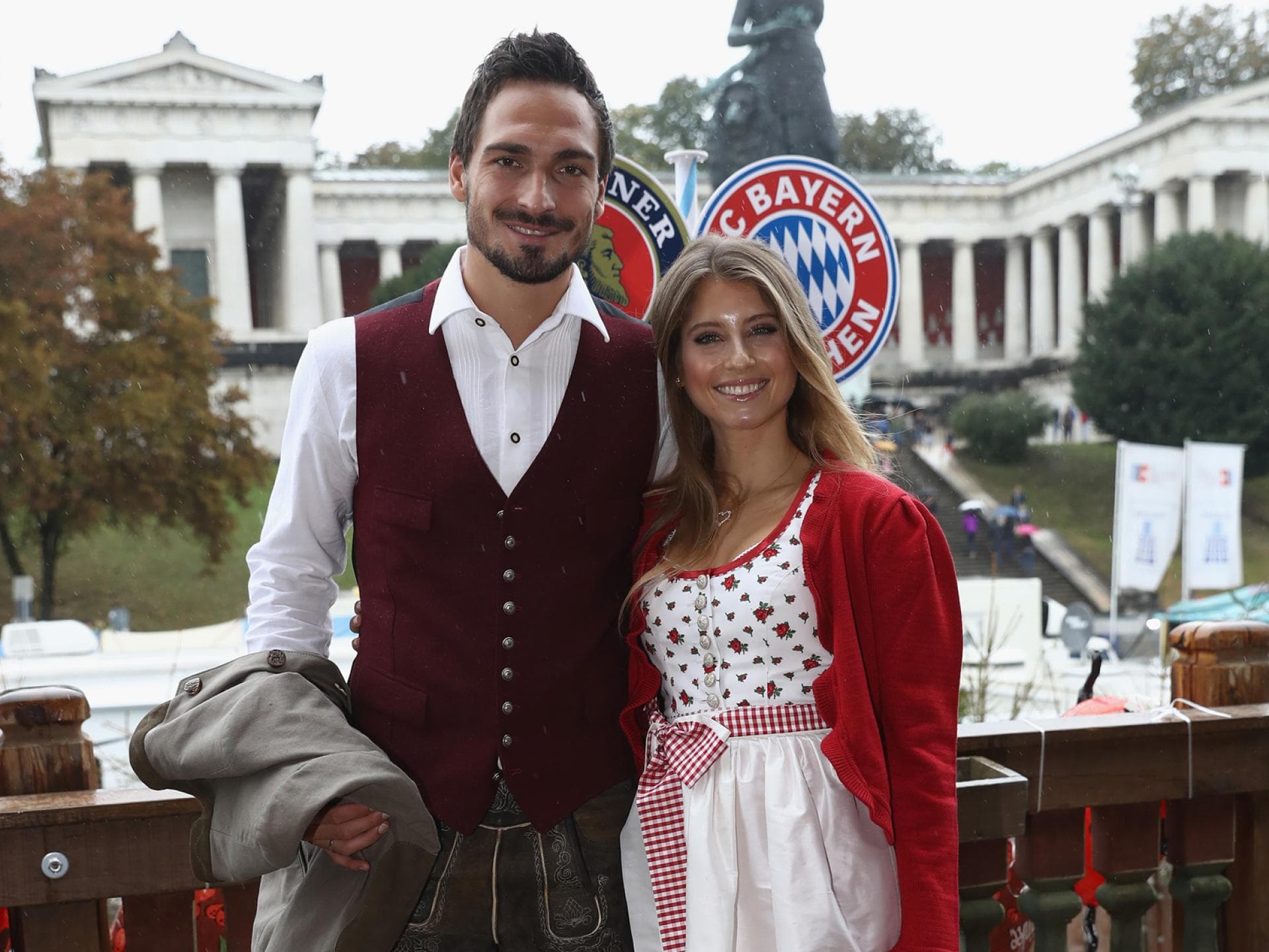 Mats und Cathy Hummels auf dem Oktoberfest 2016
