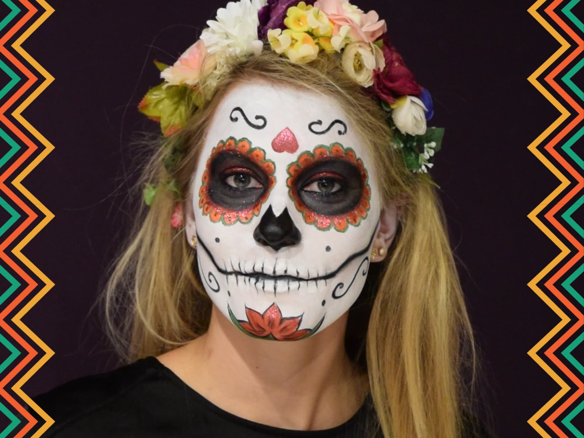 Totenmaske schminken: Step by Step Anleitung 