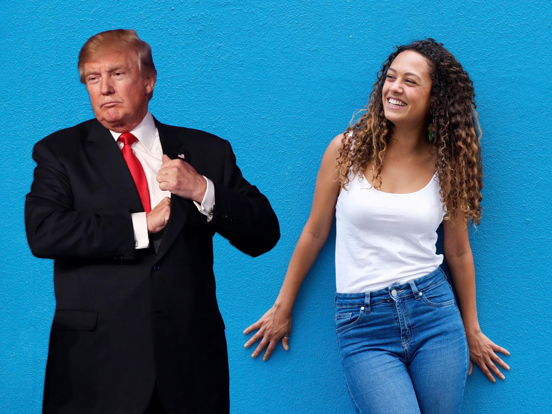 Donald Trump bad Ombré Donald Trump bad Ombré
