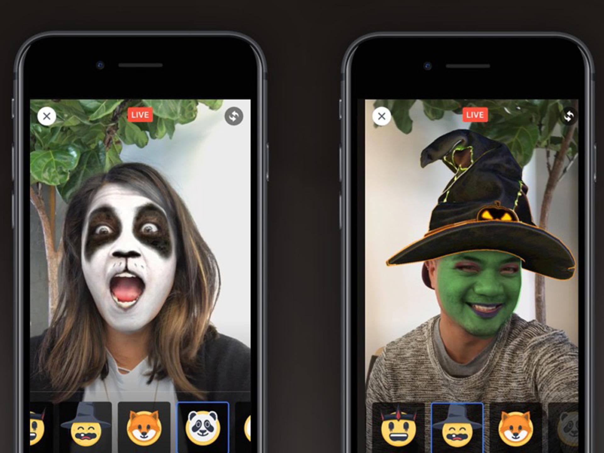Facebook Masken