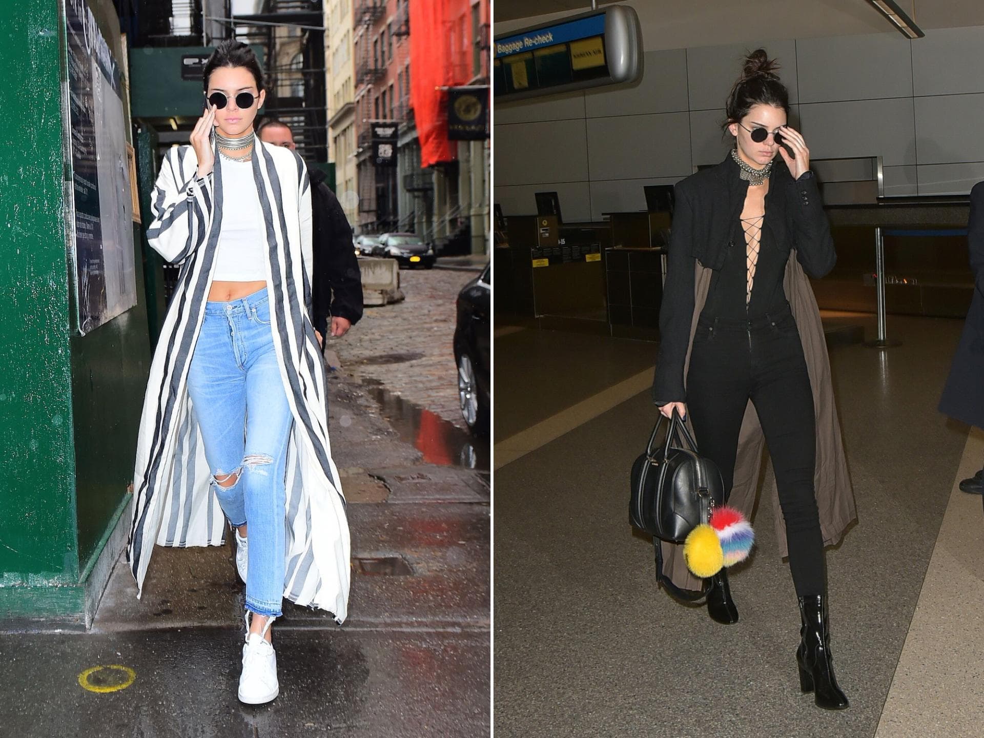 Kendall Jenner im Robe Coat