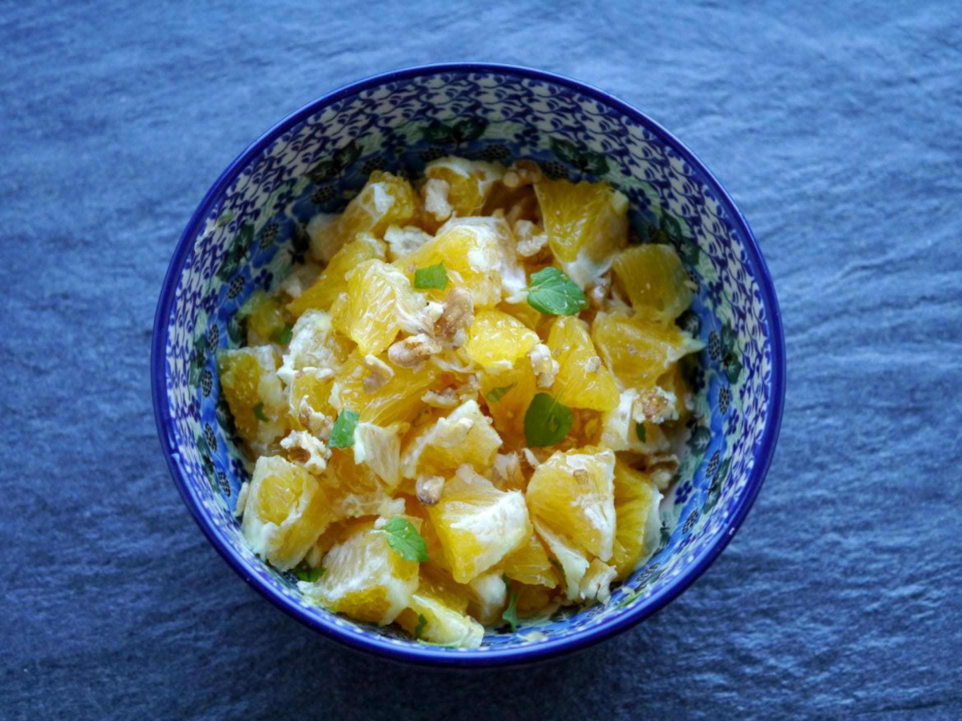 Orangensalat