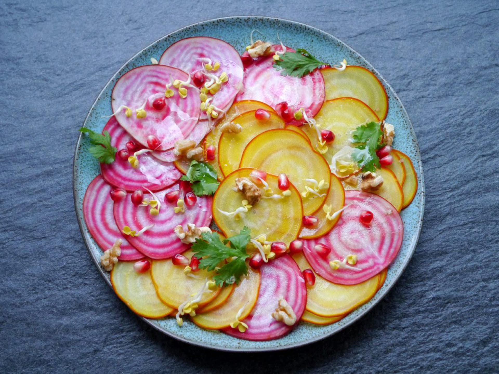 Rote Beete Carpaccio