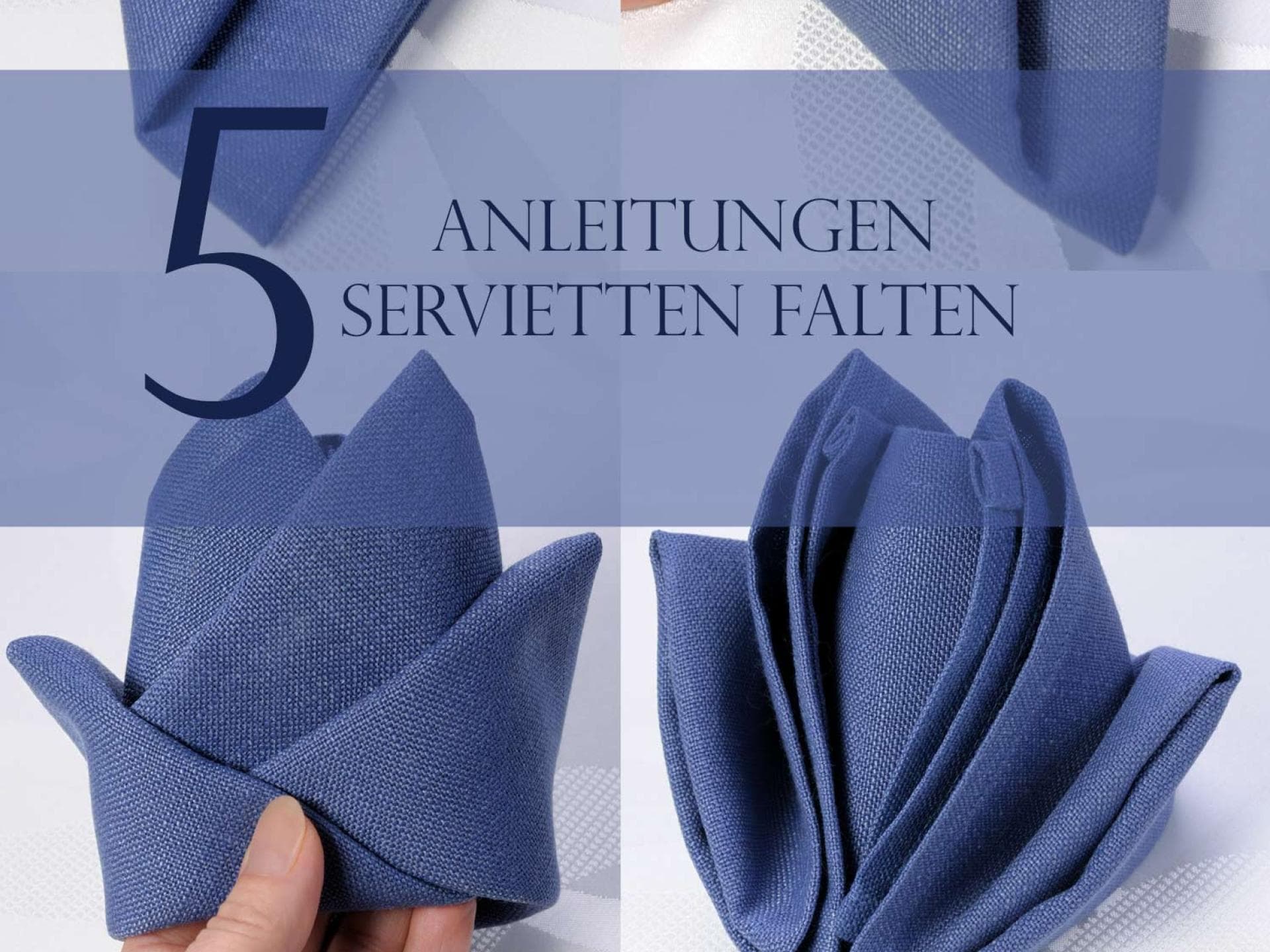Falttechniken Servietten